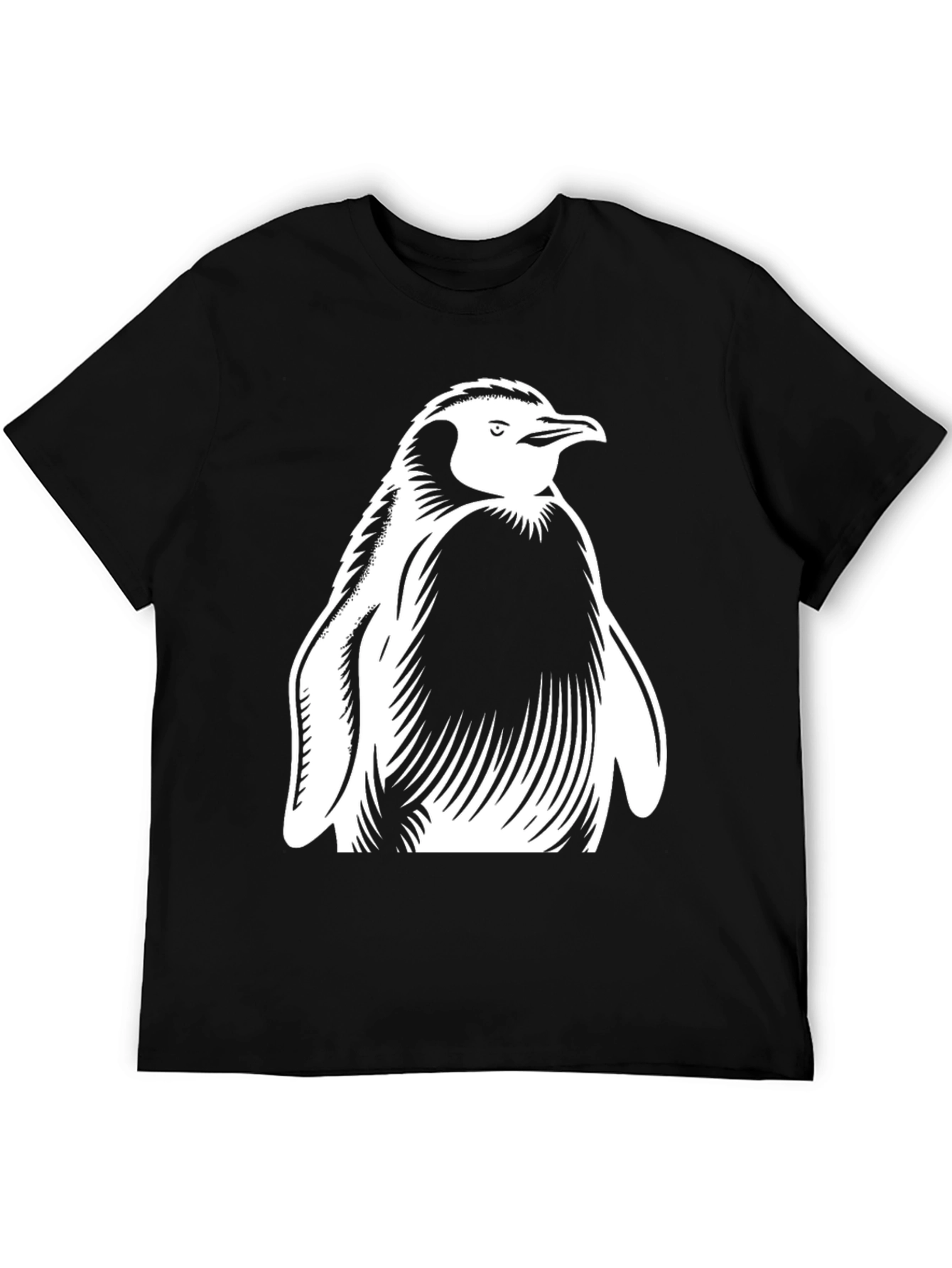Penguin Graphic Tee - Classic Black