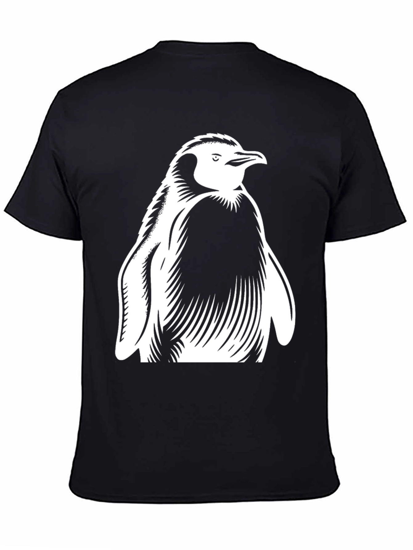 Penguin Graphic Tee - Classic Black