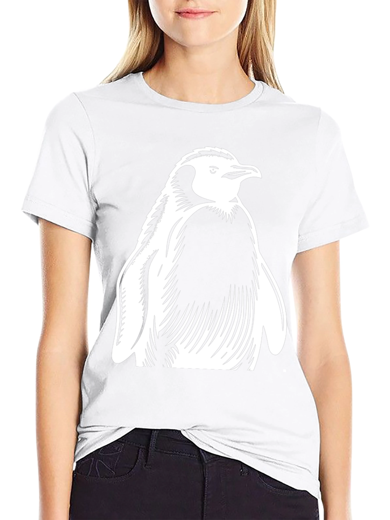 Penguin Graphic Tee - Classic Black