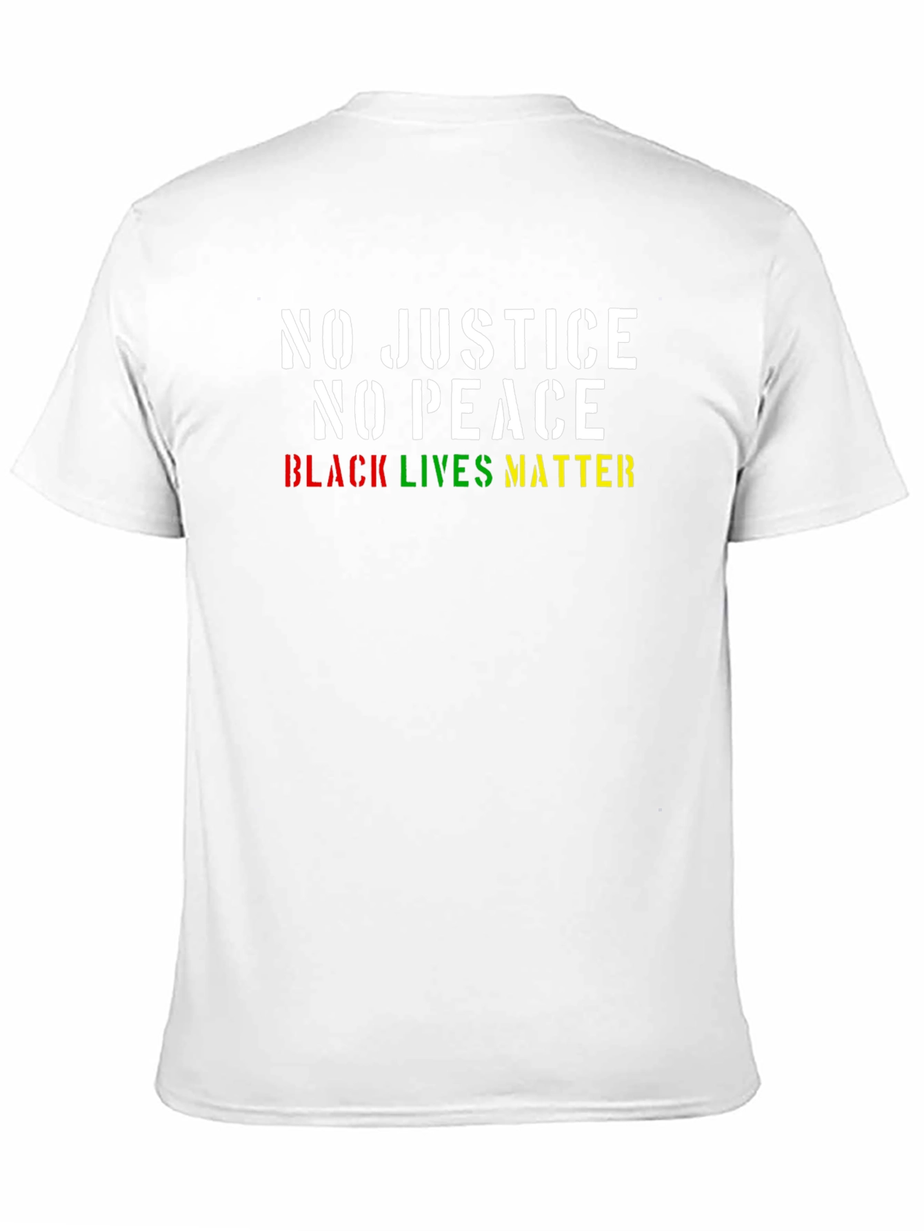 No Justice No Peace Black Lives Matter T-Shirt