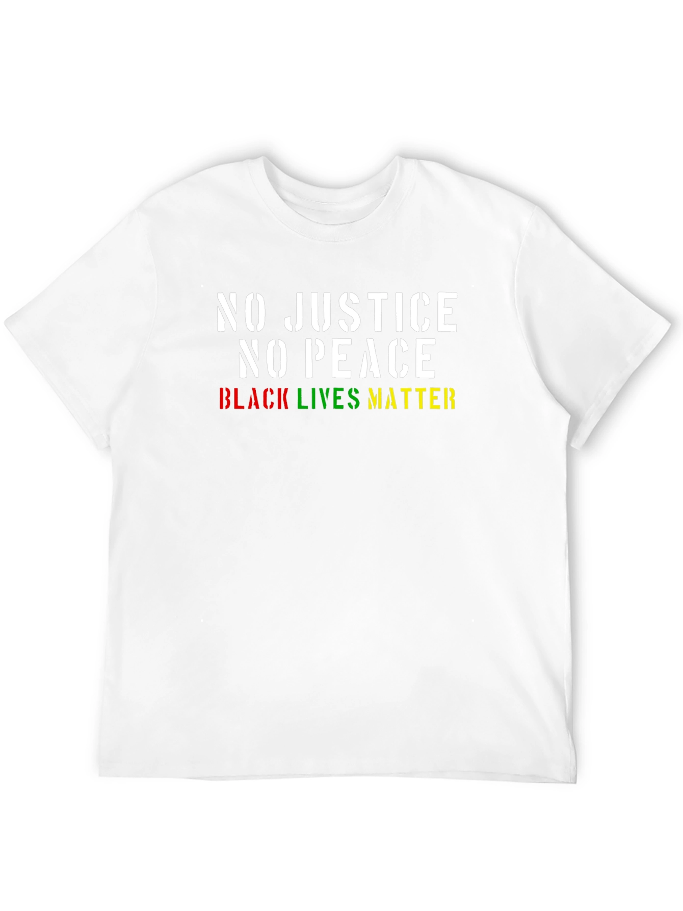 No Justice No Peace Black Lives Matter T-Shirt