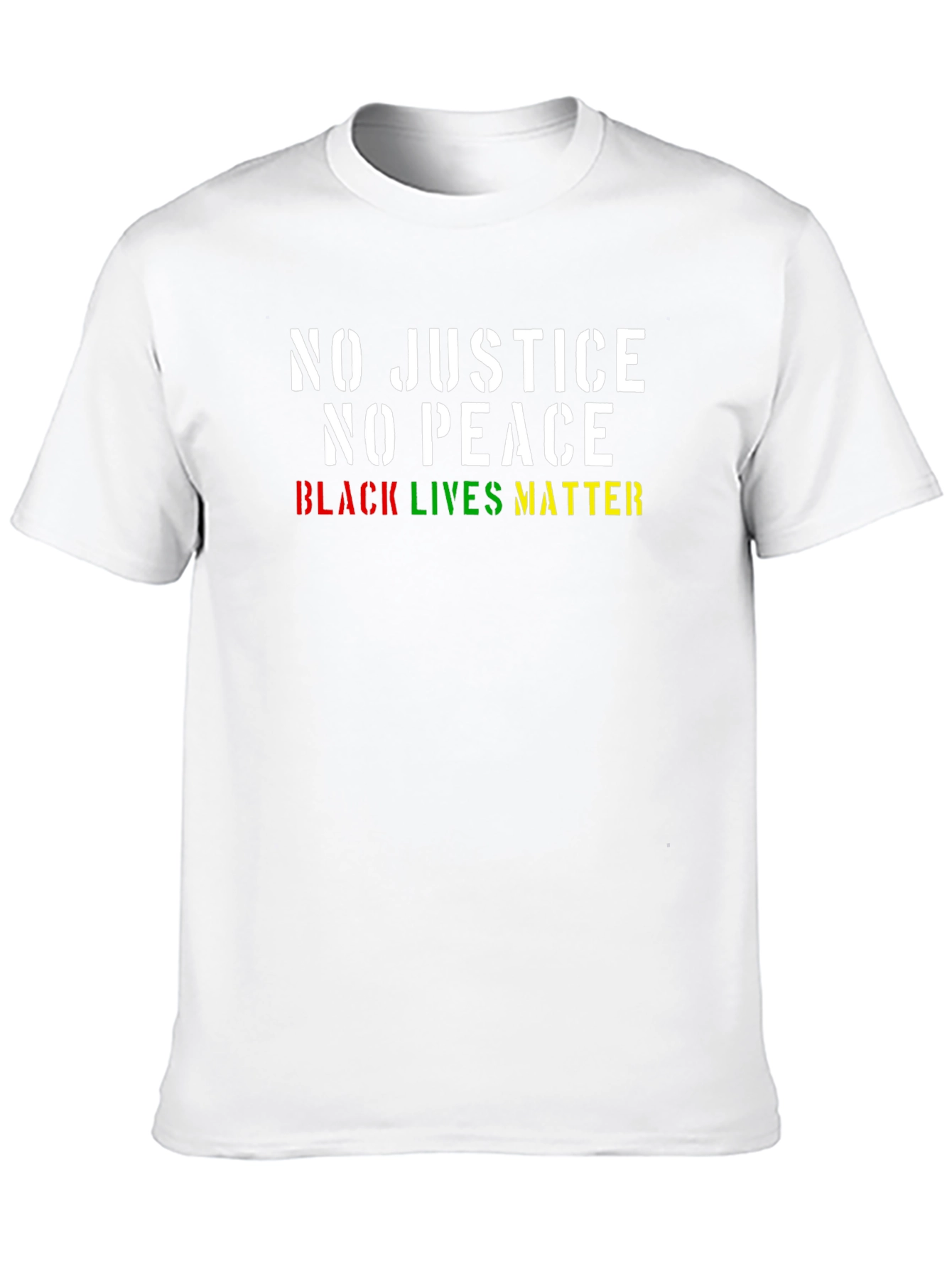 No Justice No Peace Black Lives Matter T-Shirt