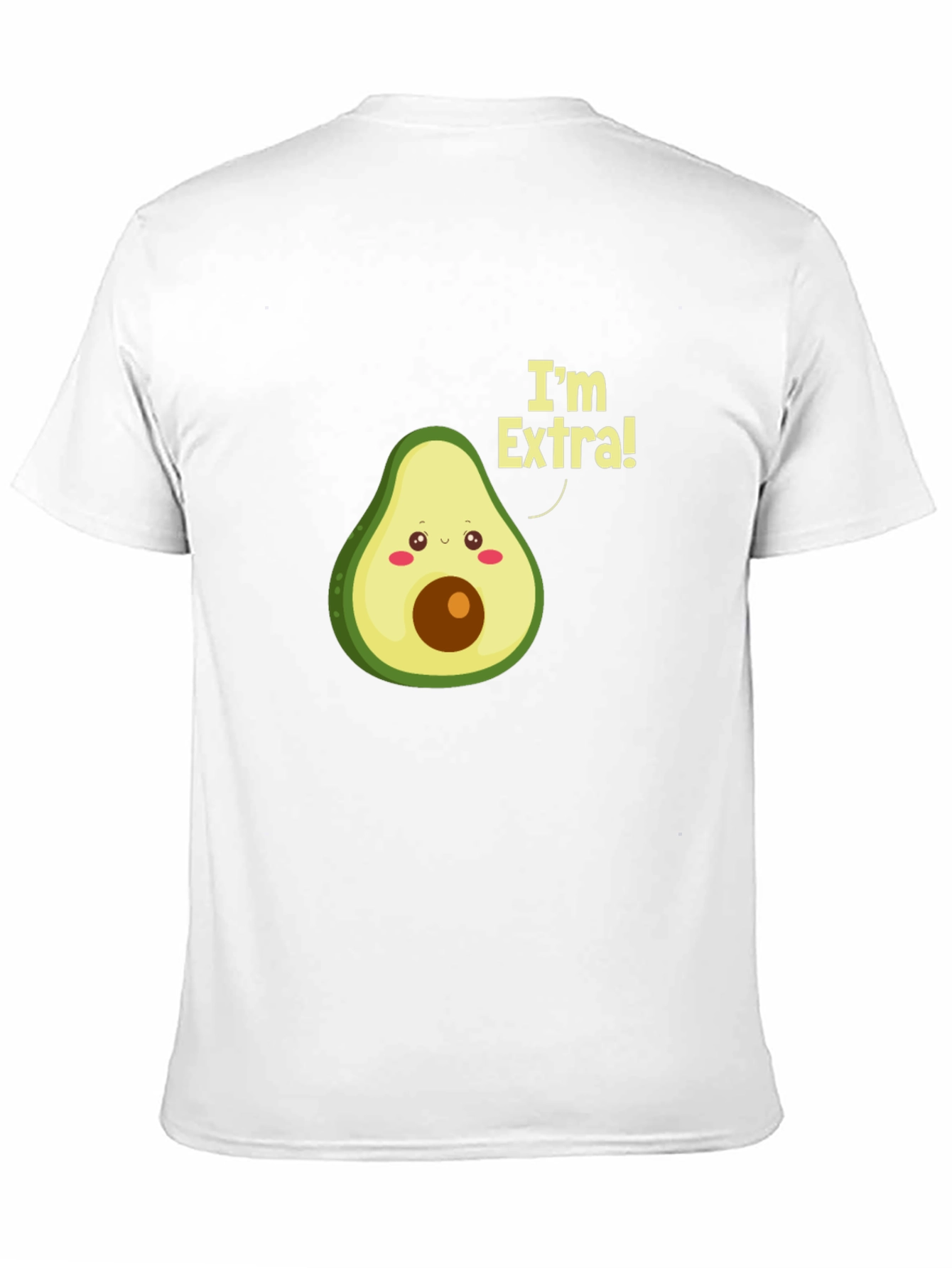 Im Extra! Avocado Graphic T-Shirt