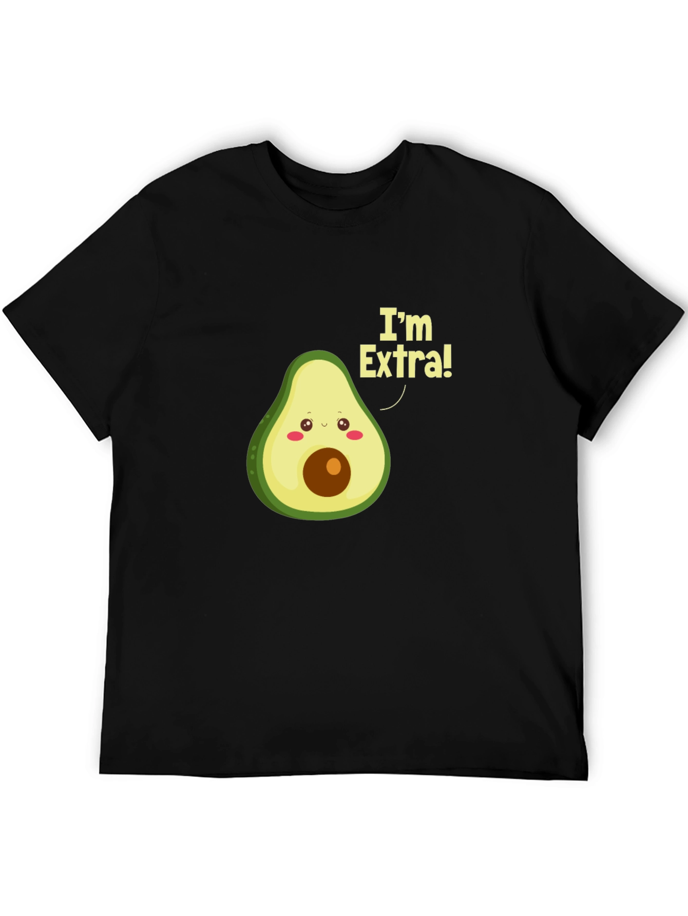Im Extra! Avocado Graphic T-Shirt