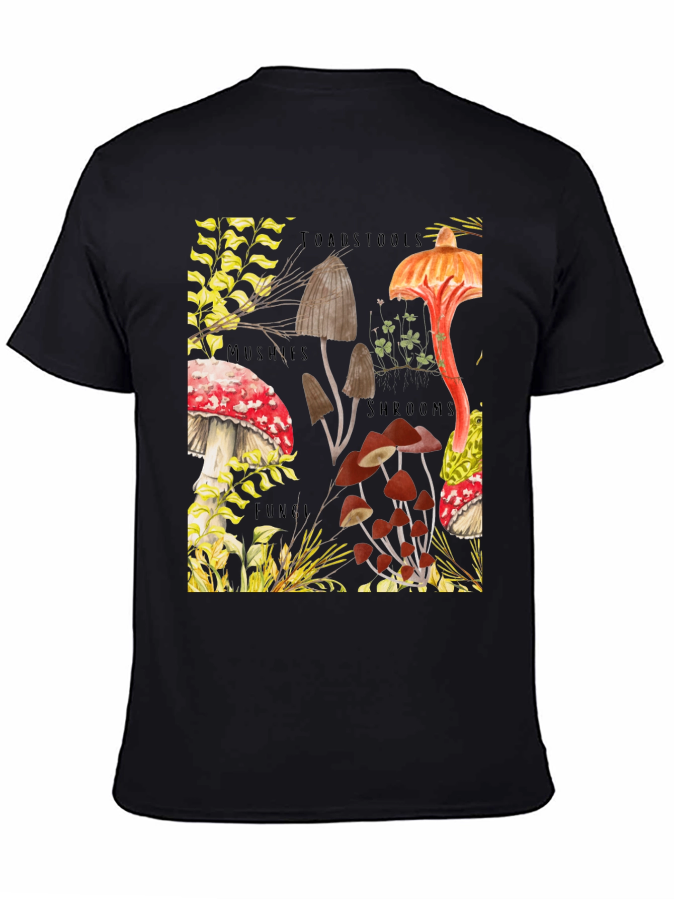 Mushroom Print T-Shirt - Fun Guy Apparel