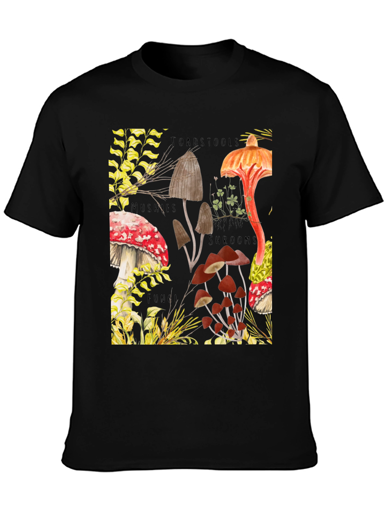 Mushroom Print T-Shirt - Fun Guy Apparel