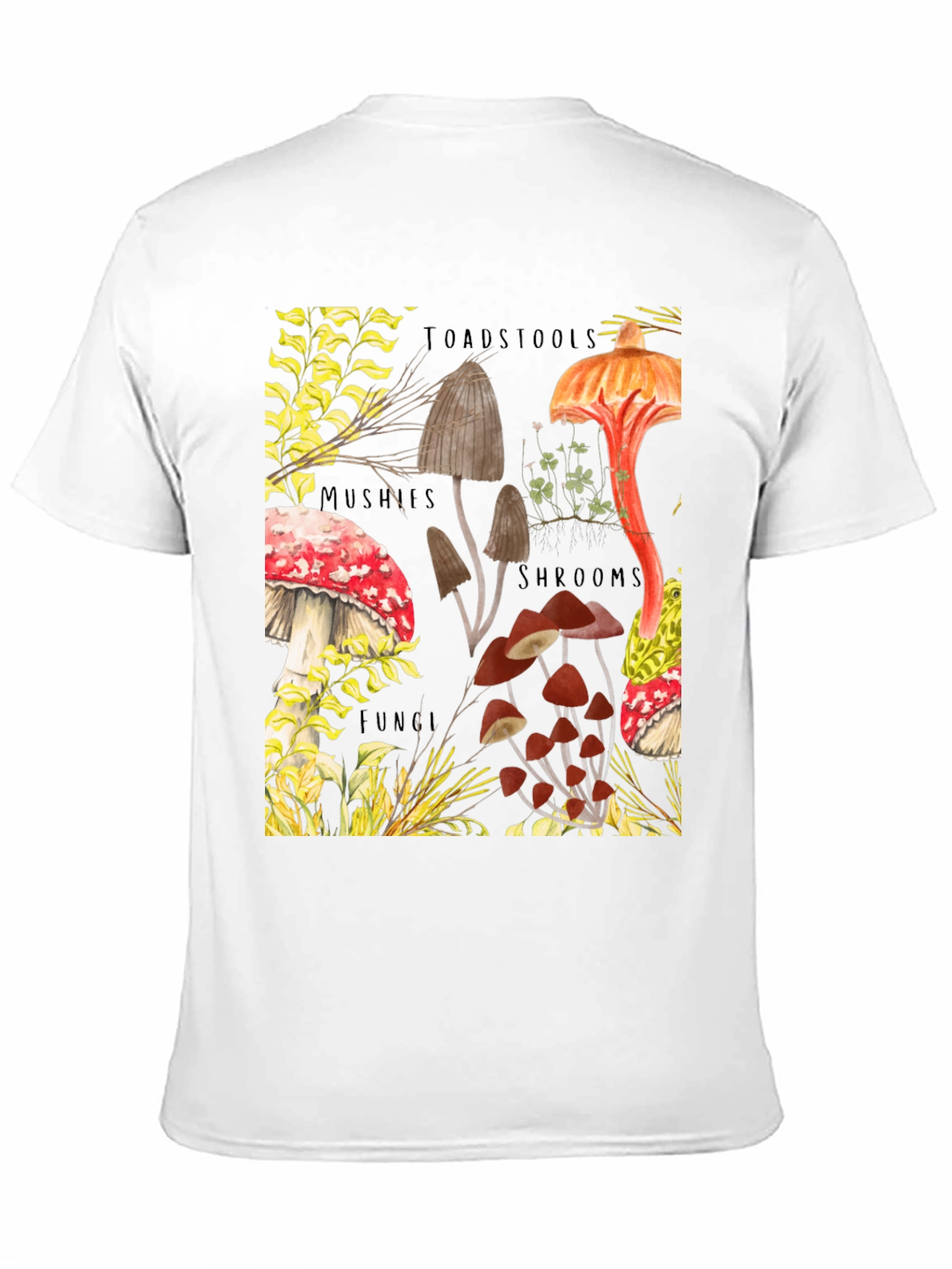 Mushroom Print T-Shirt - Fun Guy Apparel
