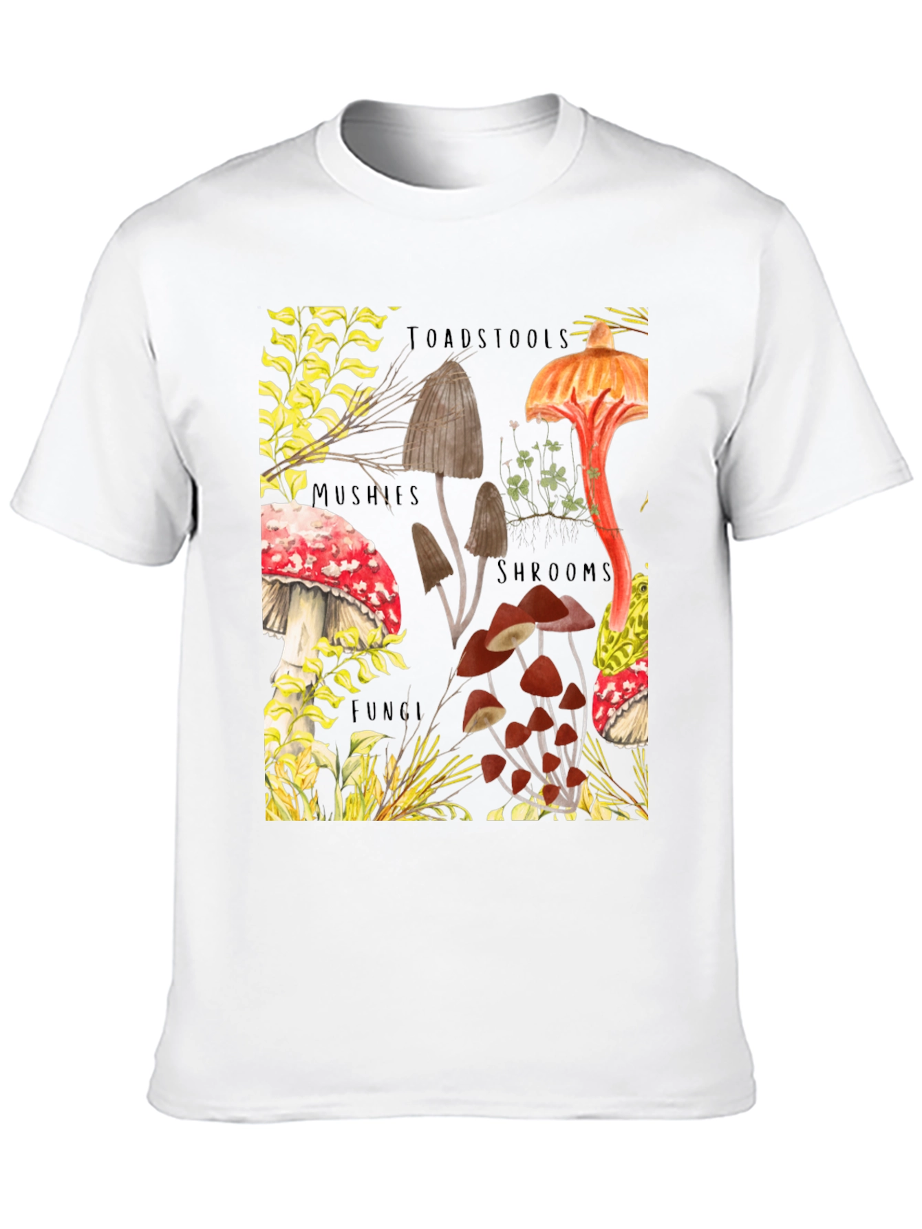 Mushroom Print T-Shirt - Fun Guy Apparel
