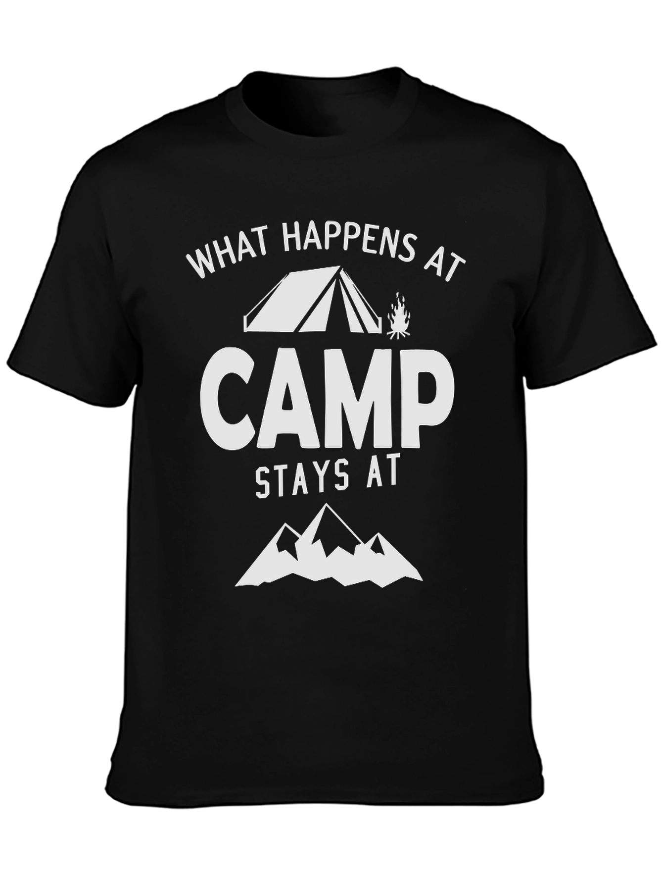 What Happens at Camp Stays at Camp T-Shirt