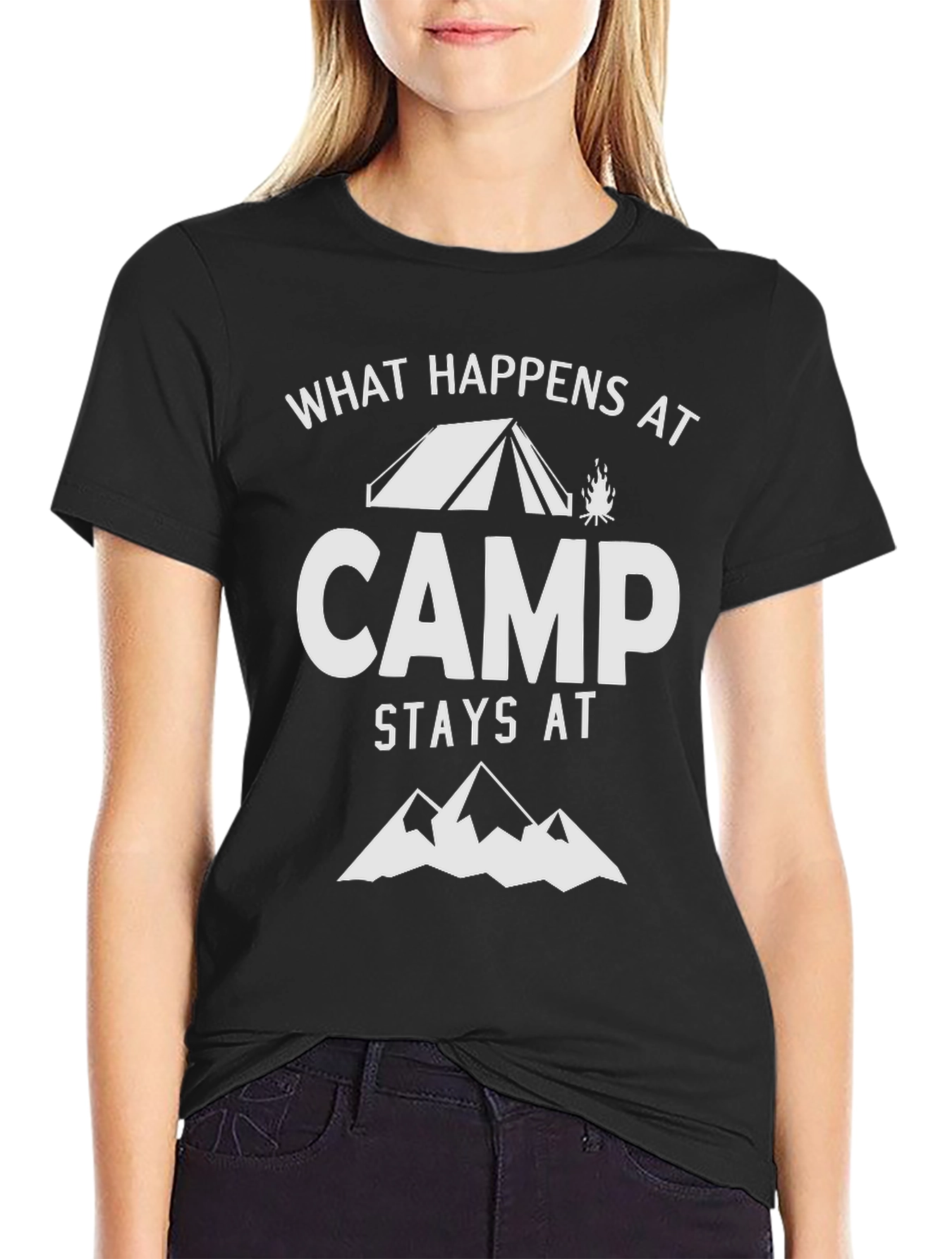 What Happens at Camp Stays at Camp T-Shirt
