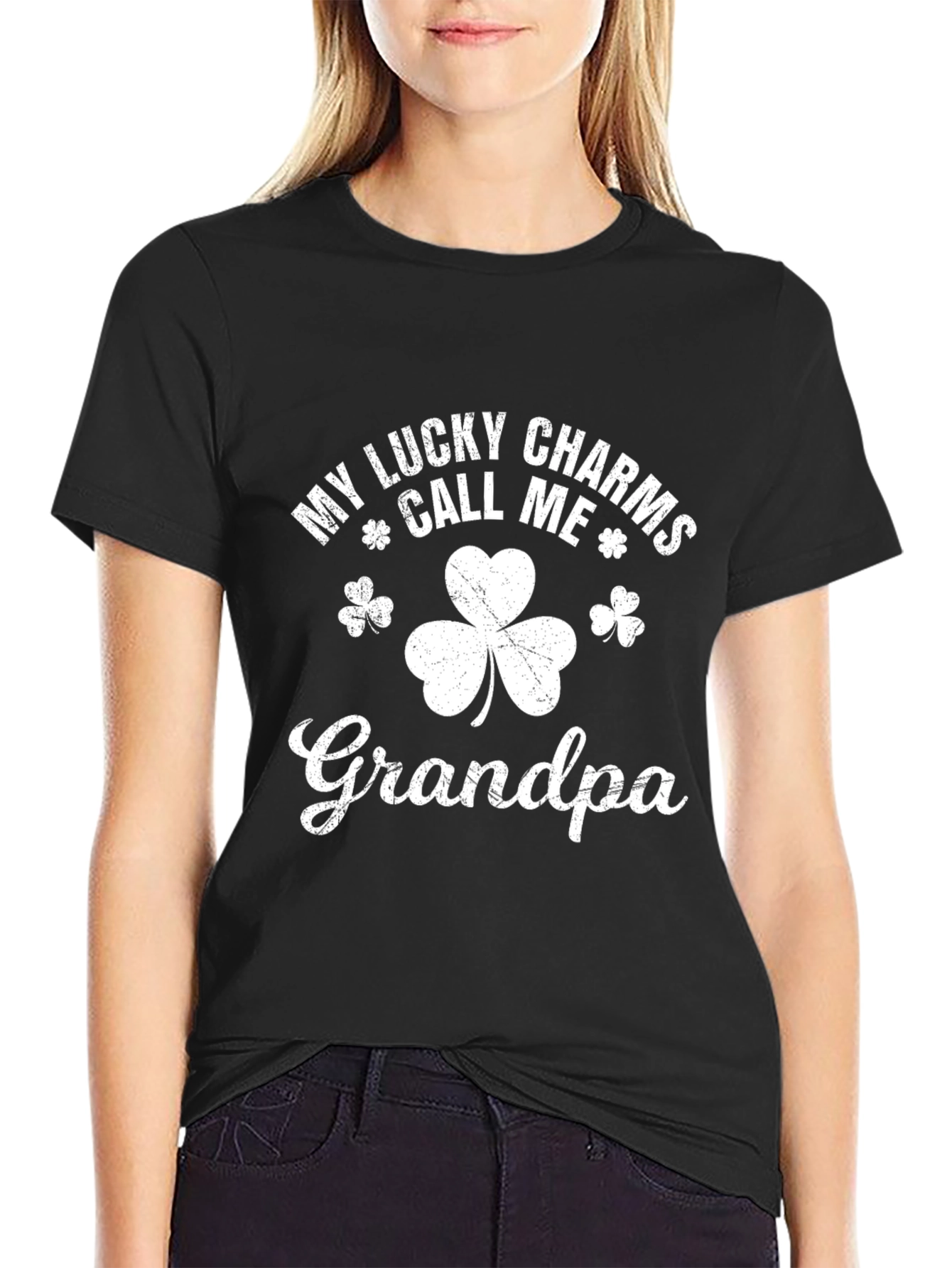 My Lucky Charms Call Me Grandpa T-Shirt