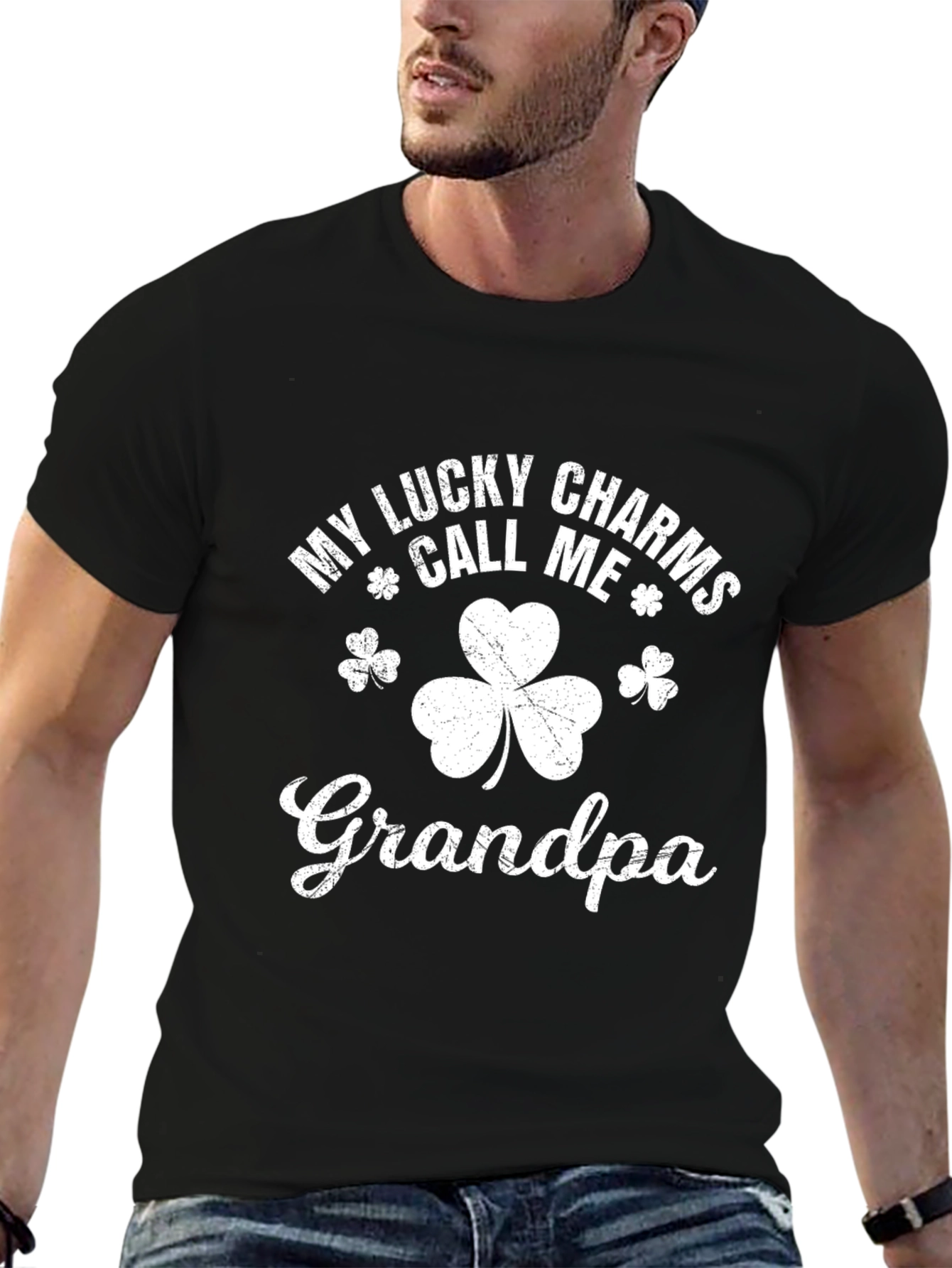 My Lucky Charms Call Me Grandpa T-Shirt