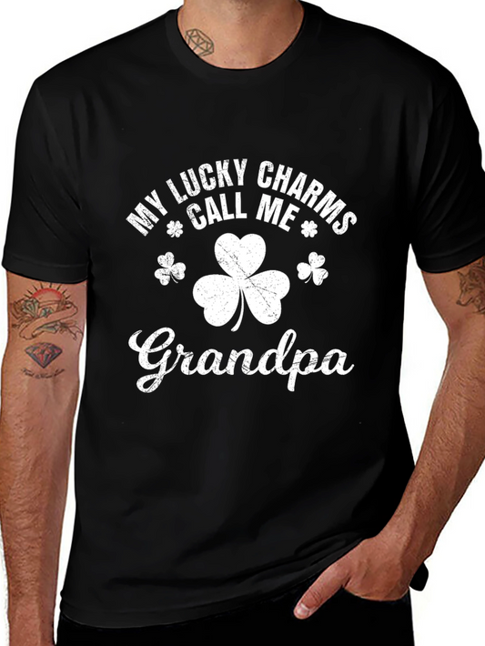My Lucky Charms Call Me Grandpa T-Shirt