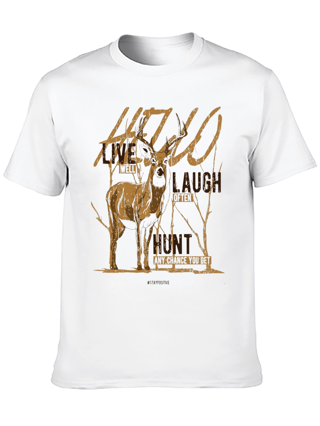 Live Well Laugh Often Hunt Tee