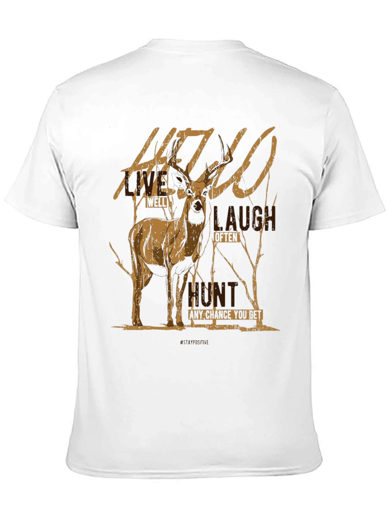 Live Well Laugh Often Hunt Tee