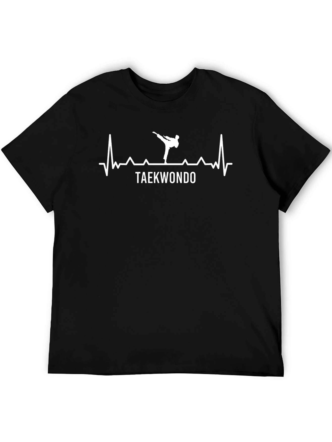Taekwondo Heartbeat T-Shirt Martial Arts Gift