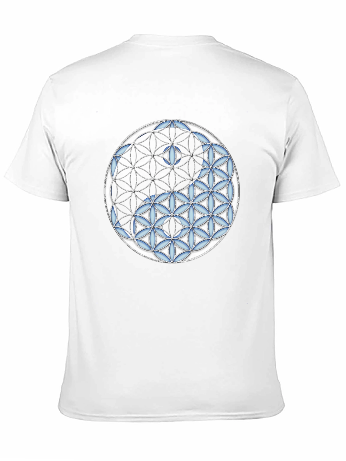 Yin Yang Flower of Life Graphic Tee