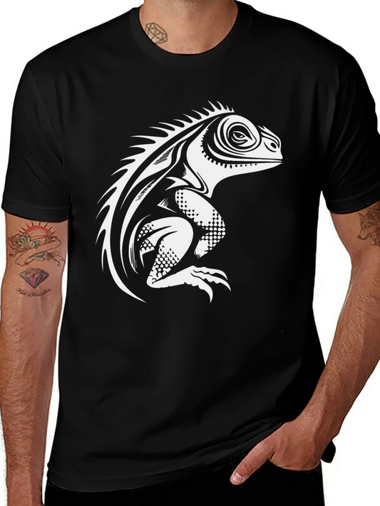 Iguana Graphic Tee - Cool Reptile Design