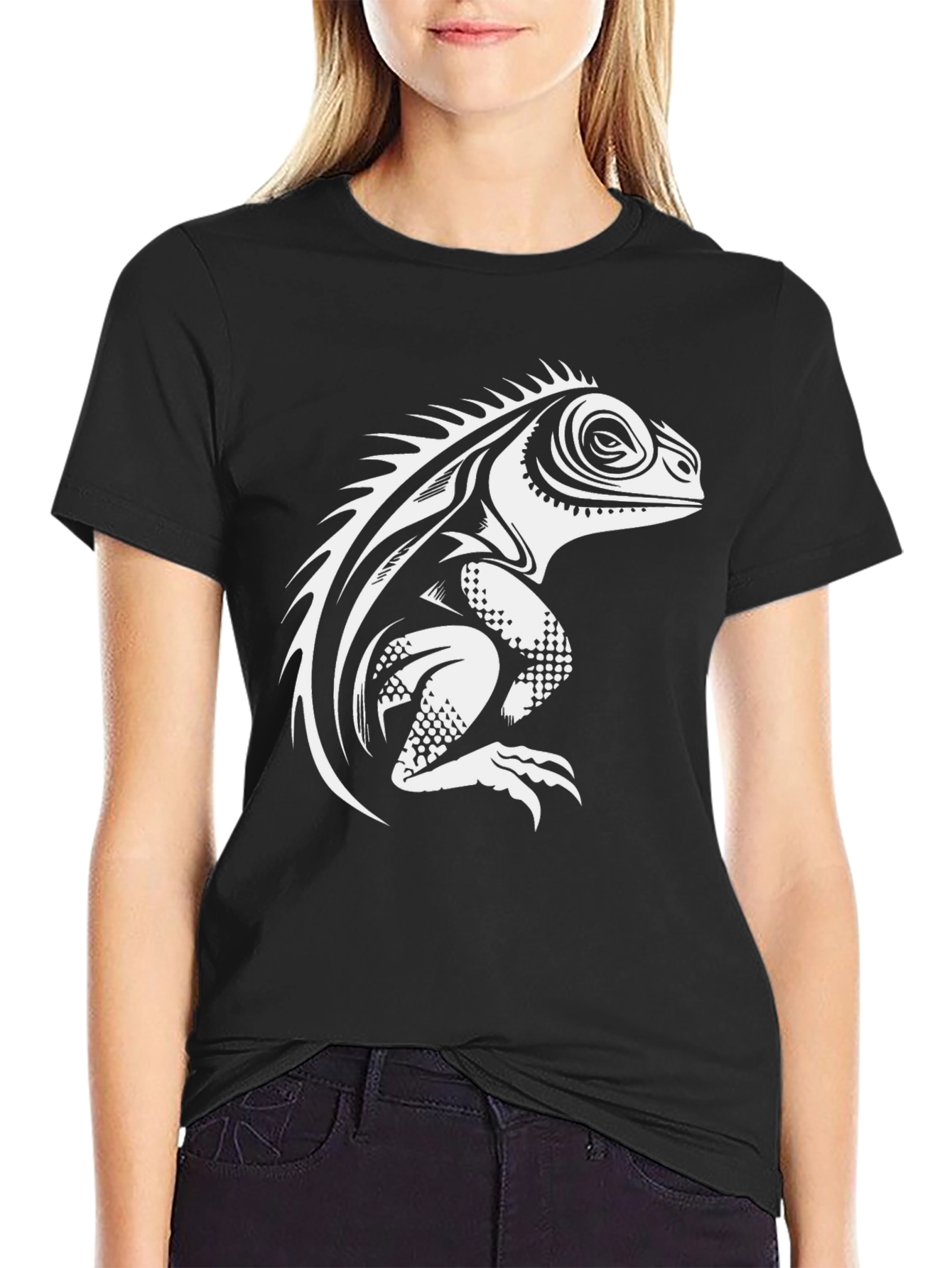 Iguana Graphic Tee - Cool Reptile Design