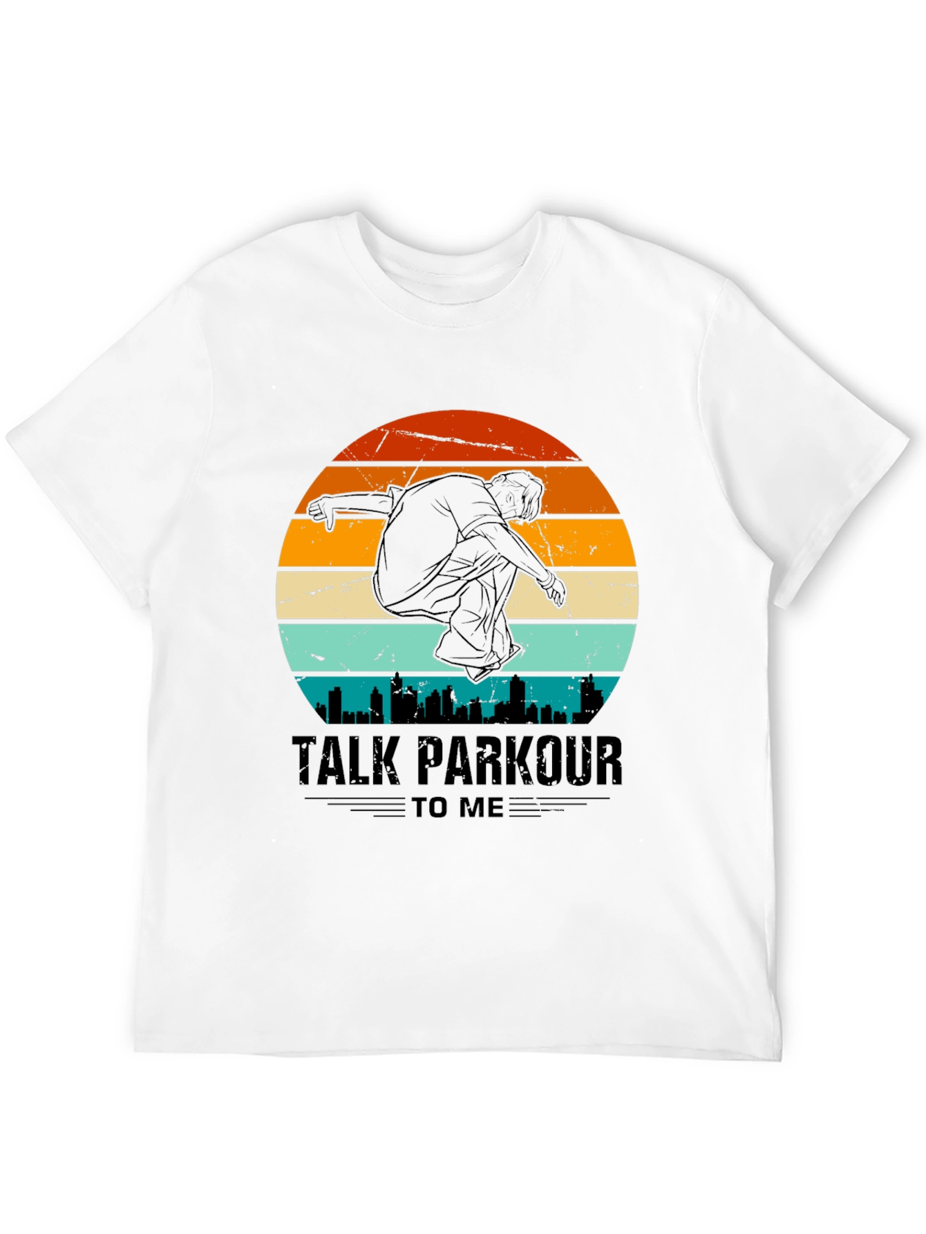 Talk Parkour To Me Graphic Tee