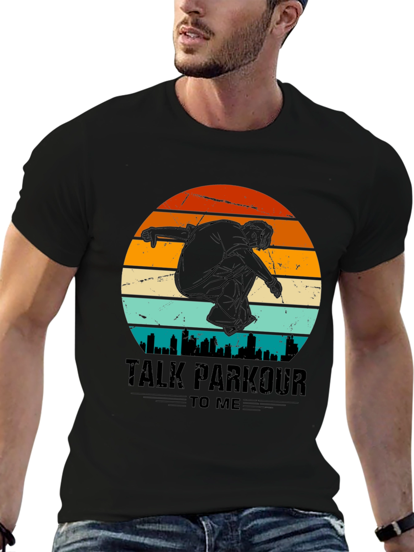 Talk Parkour To Me Graphic Tee