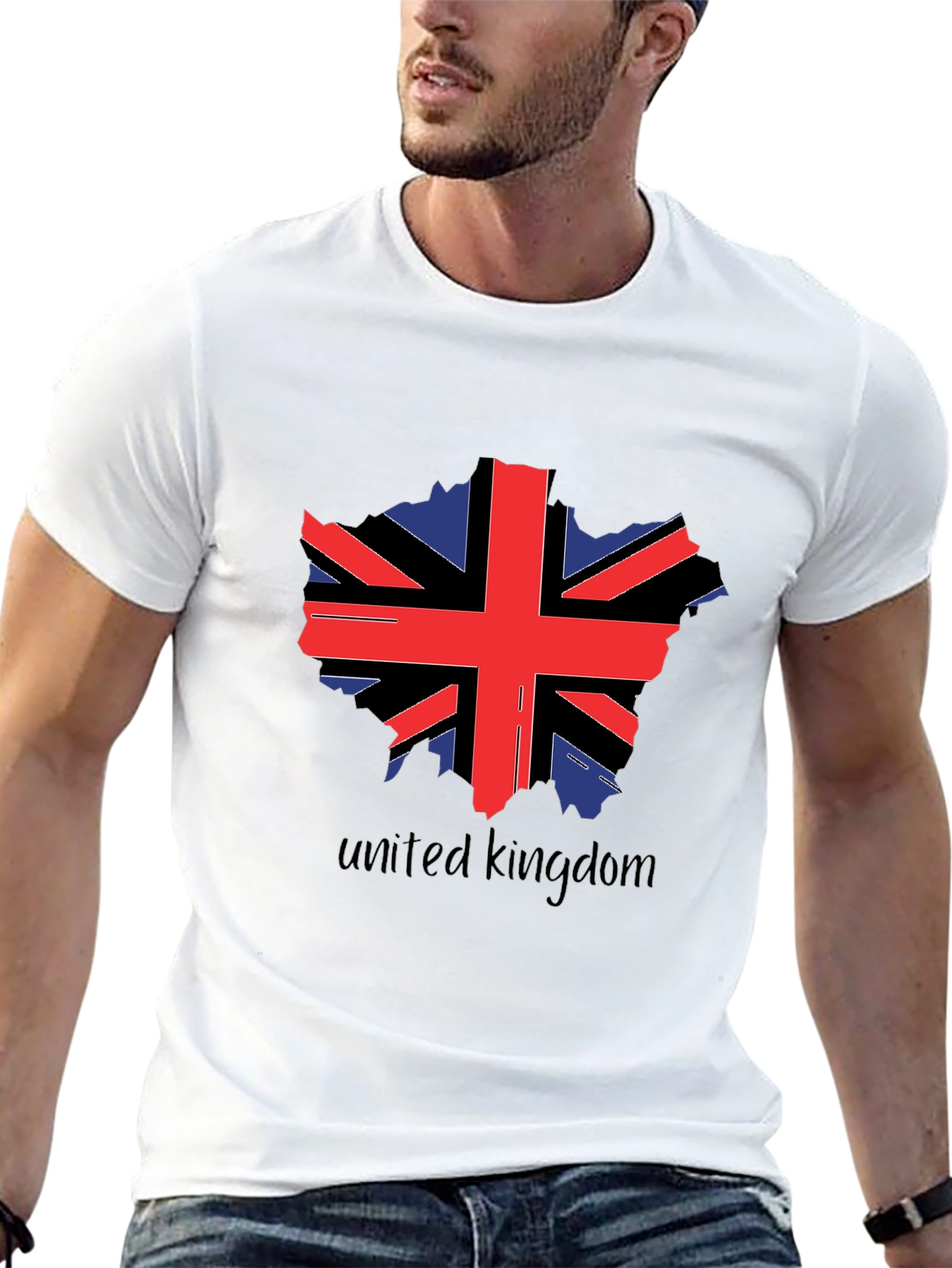 United Kingdom Map T-Shirt
