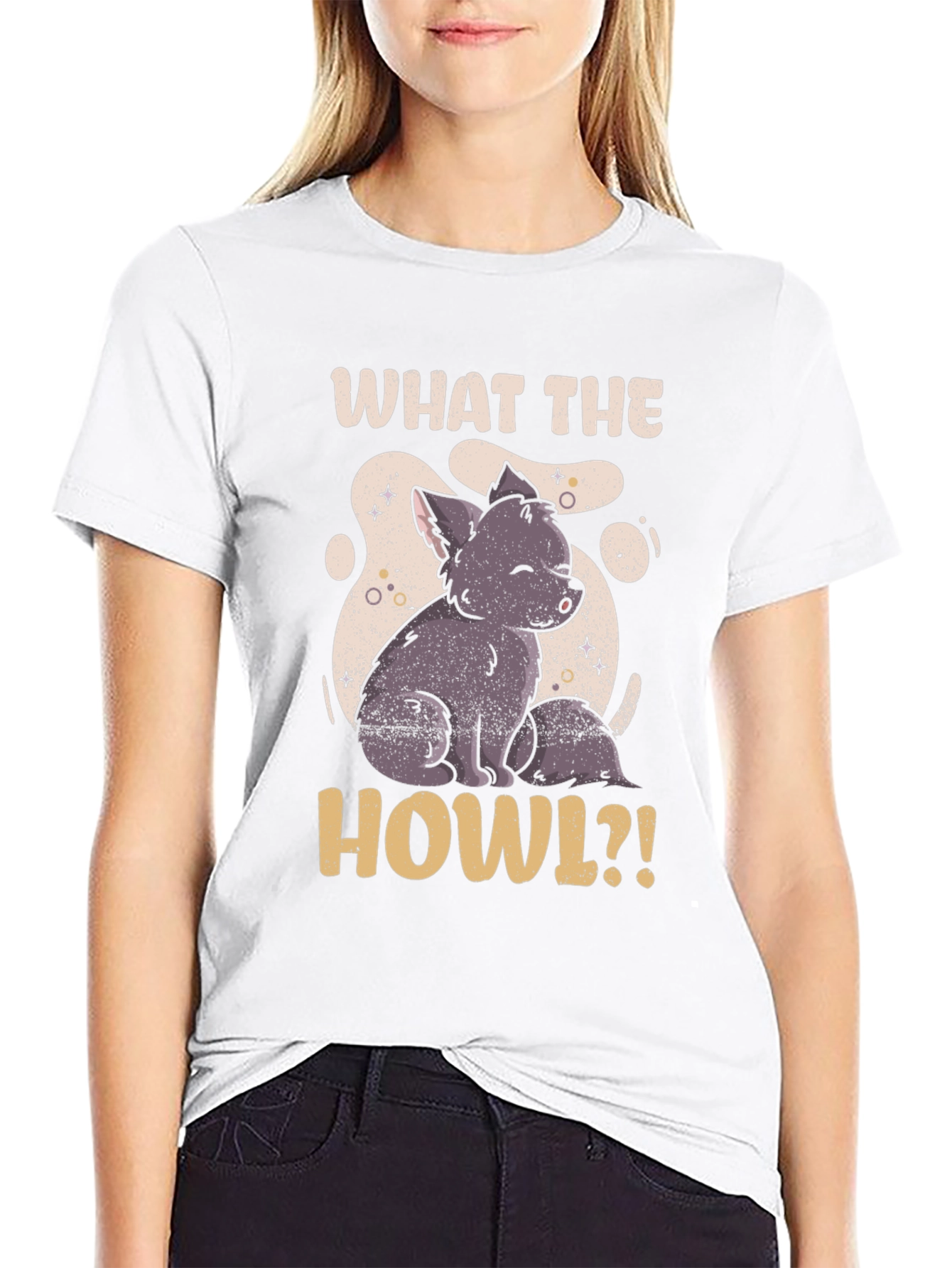 What the Howl T-Shirt - Funny Wolf Graphic Tee