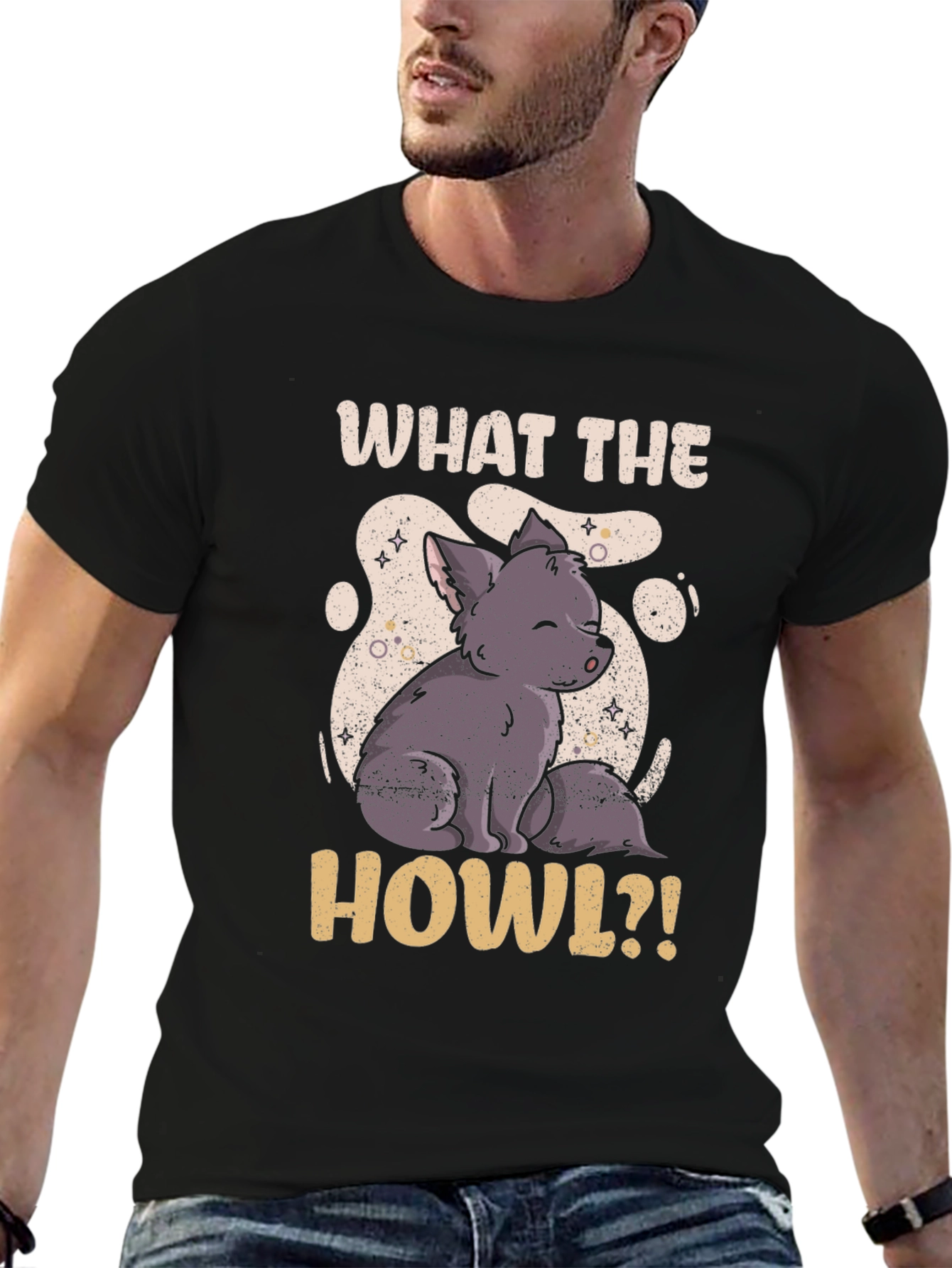 What the Howl T-Shirt - Funny Wolf Graphic Tee