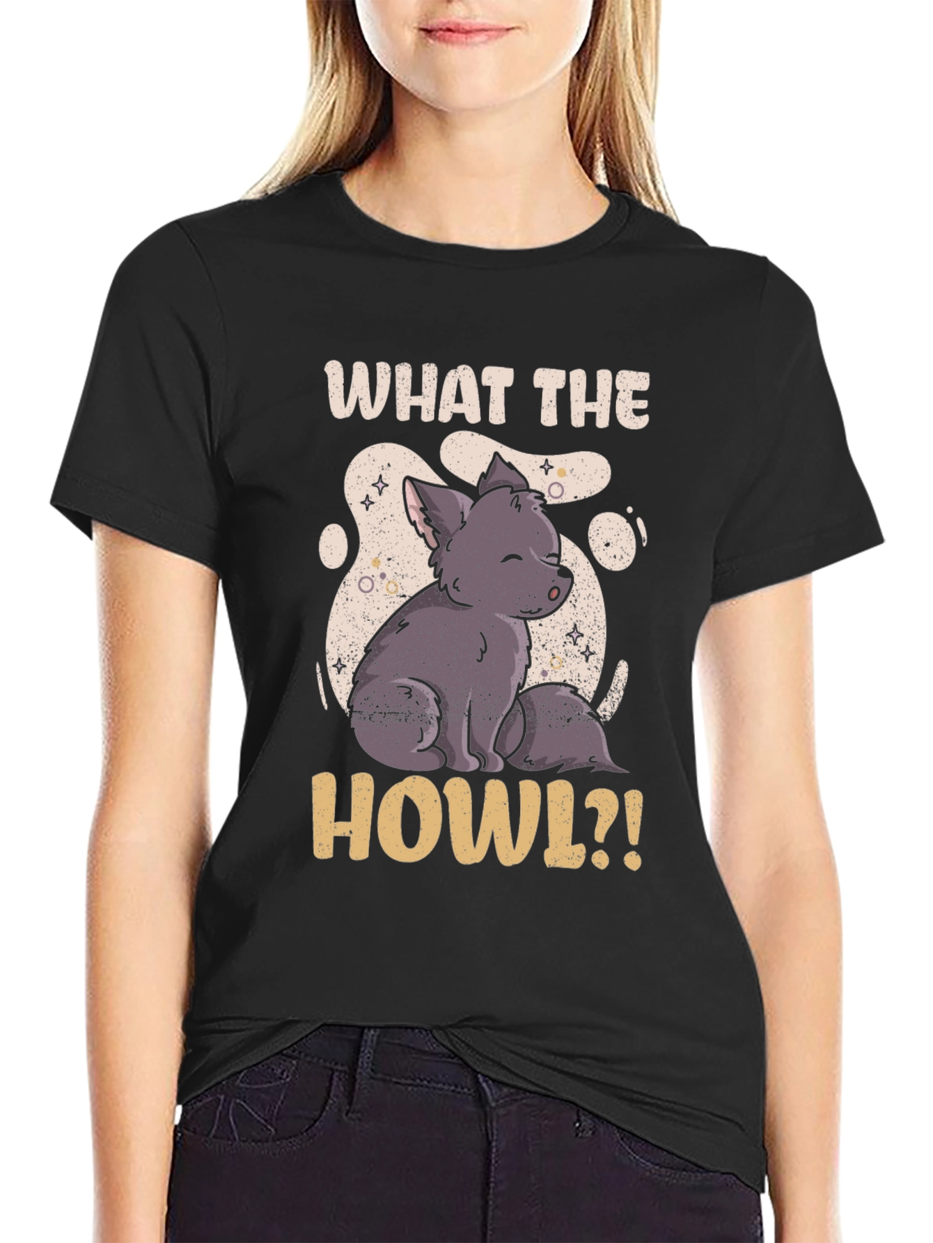 What the Howl T-Shirt - Funny Wolf Graphic Tee
