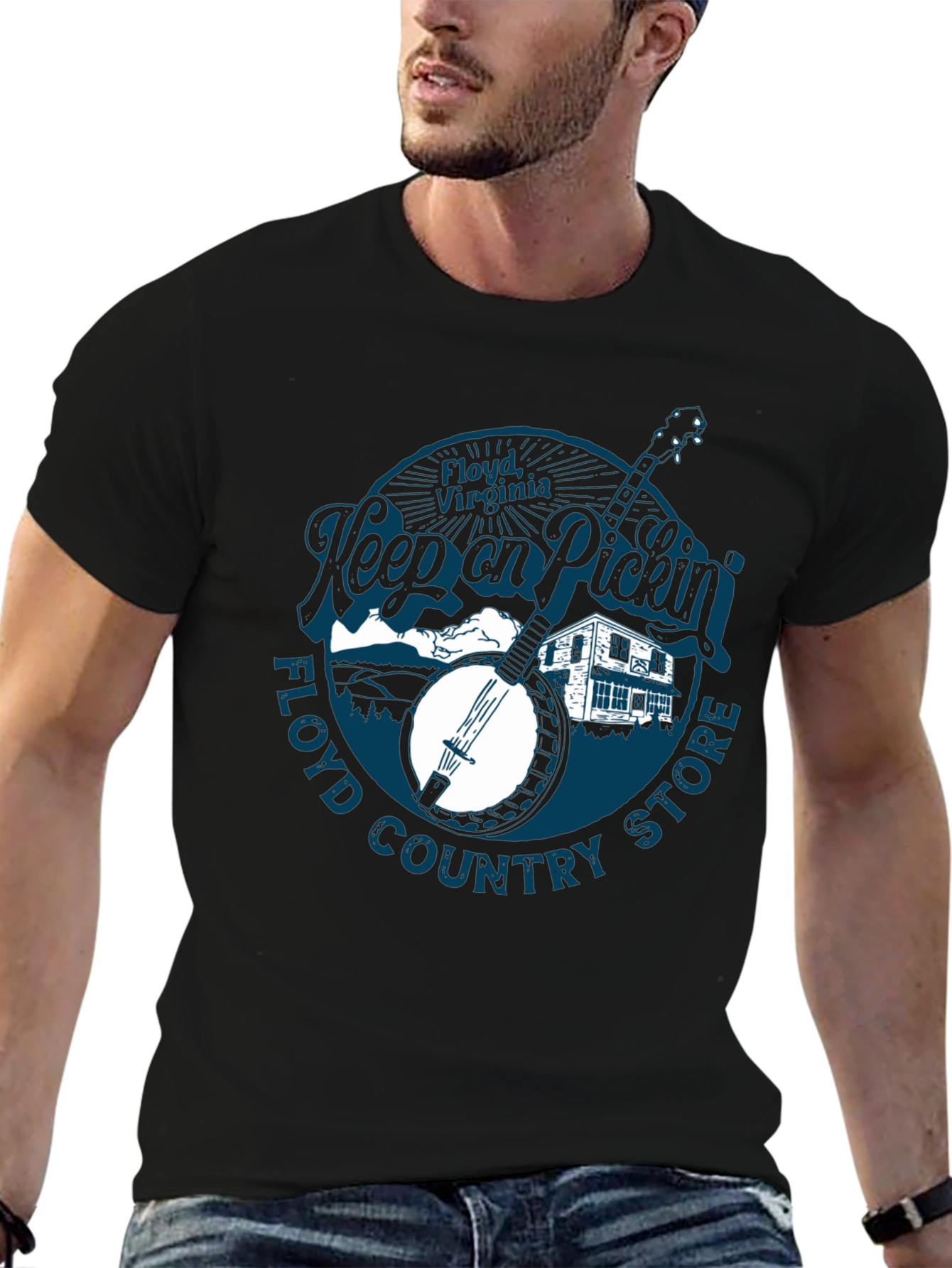 Floyd Country Store Keep on Pickin Graphic Tee