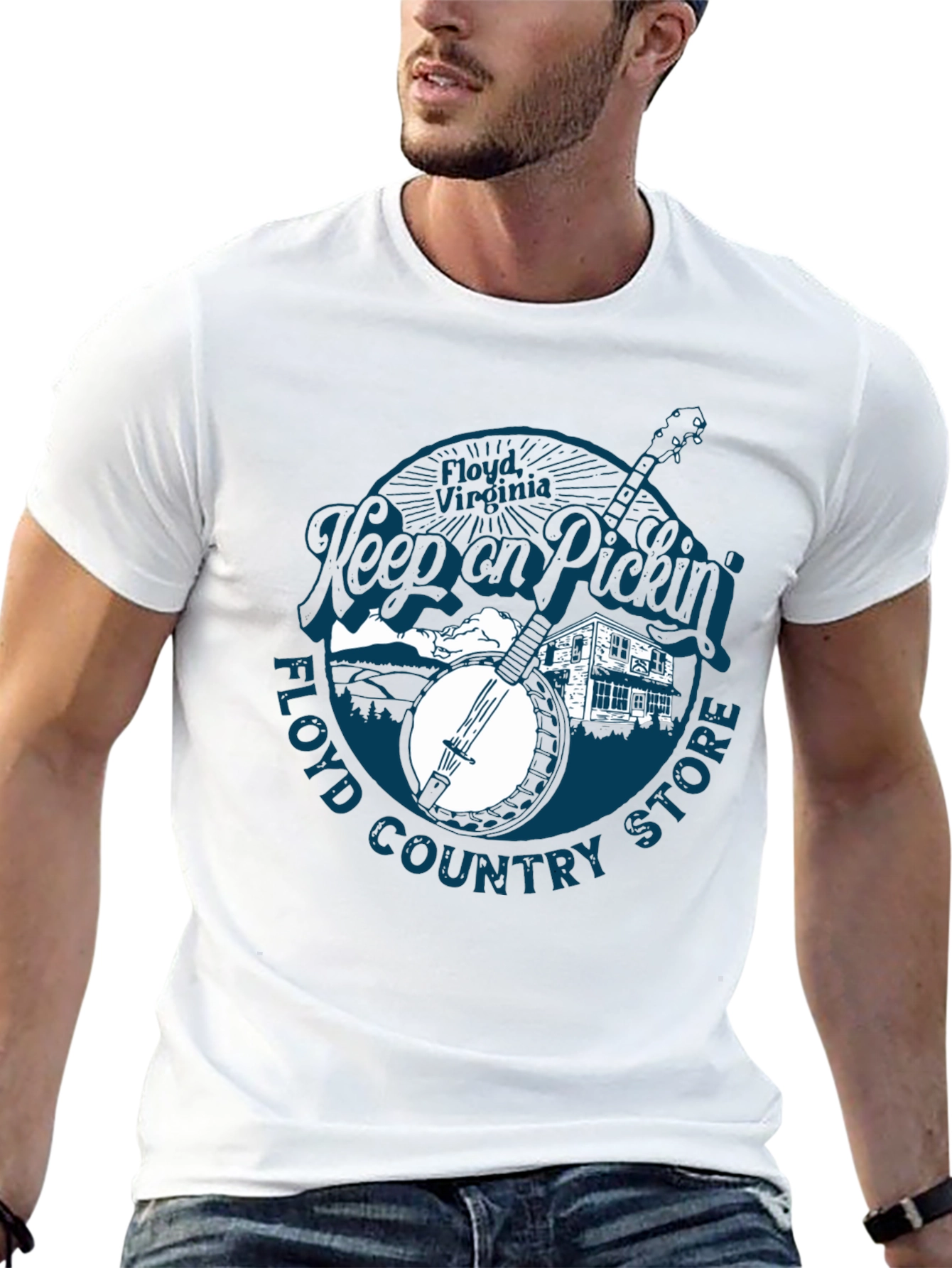 Floyd Country Store Keep on Pickin Graphic Tee
