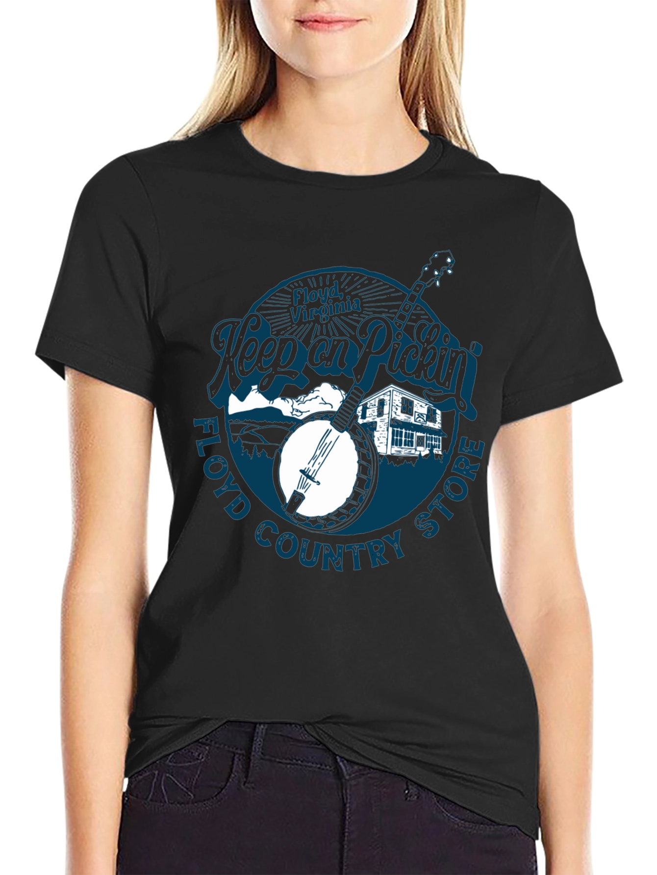 Floyd Country Store Keep on Pickin Graphic Tee