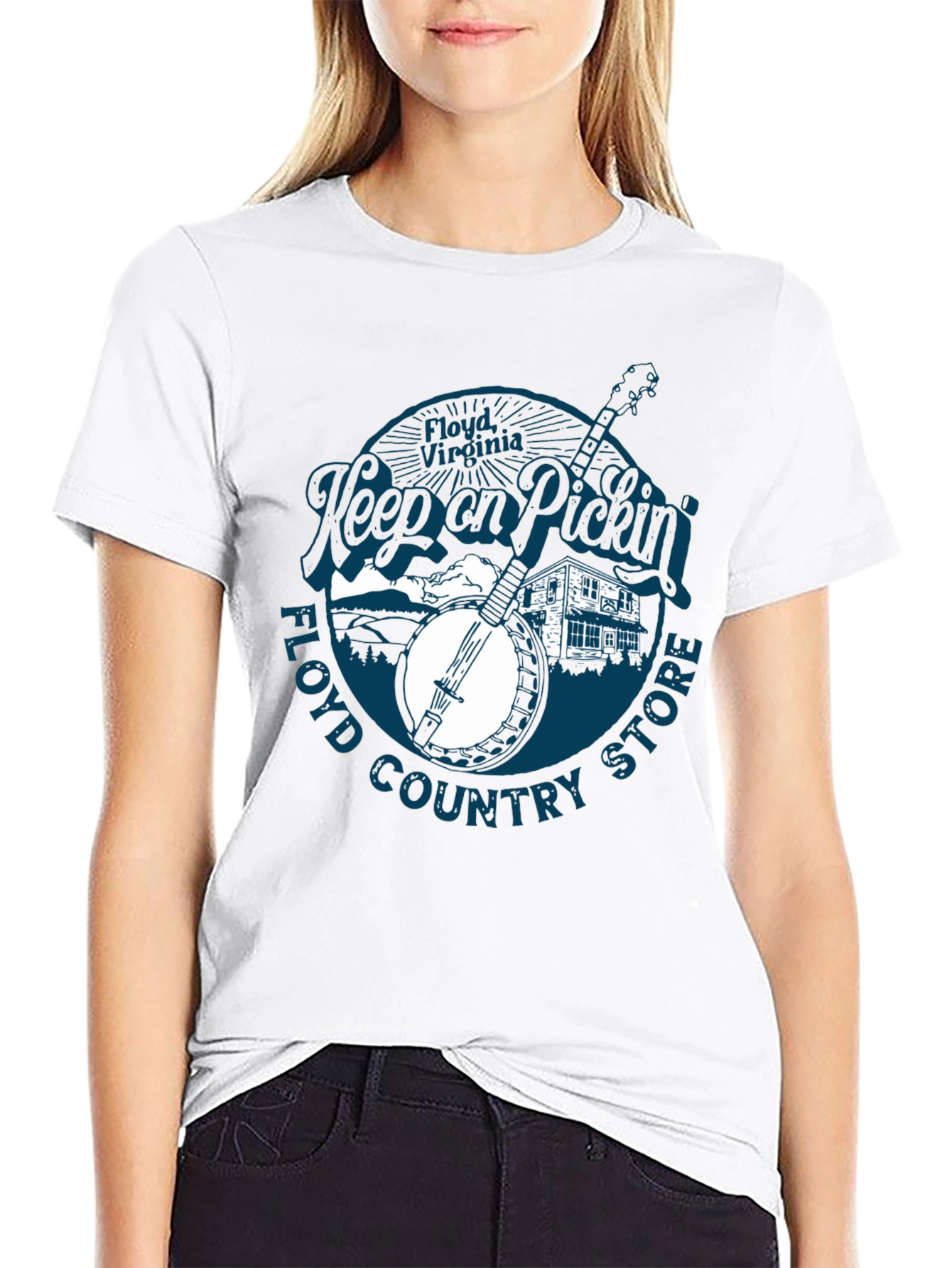 Floyd Country Store Keep on Pickin Graphic Tee