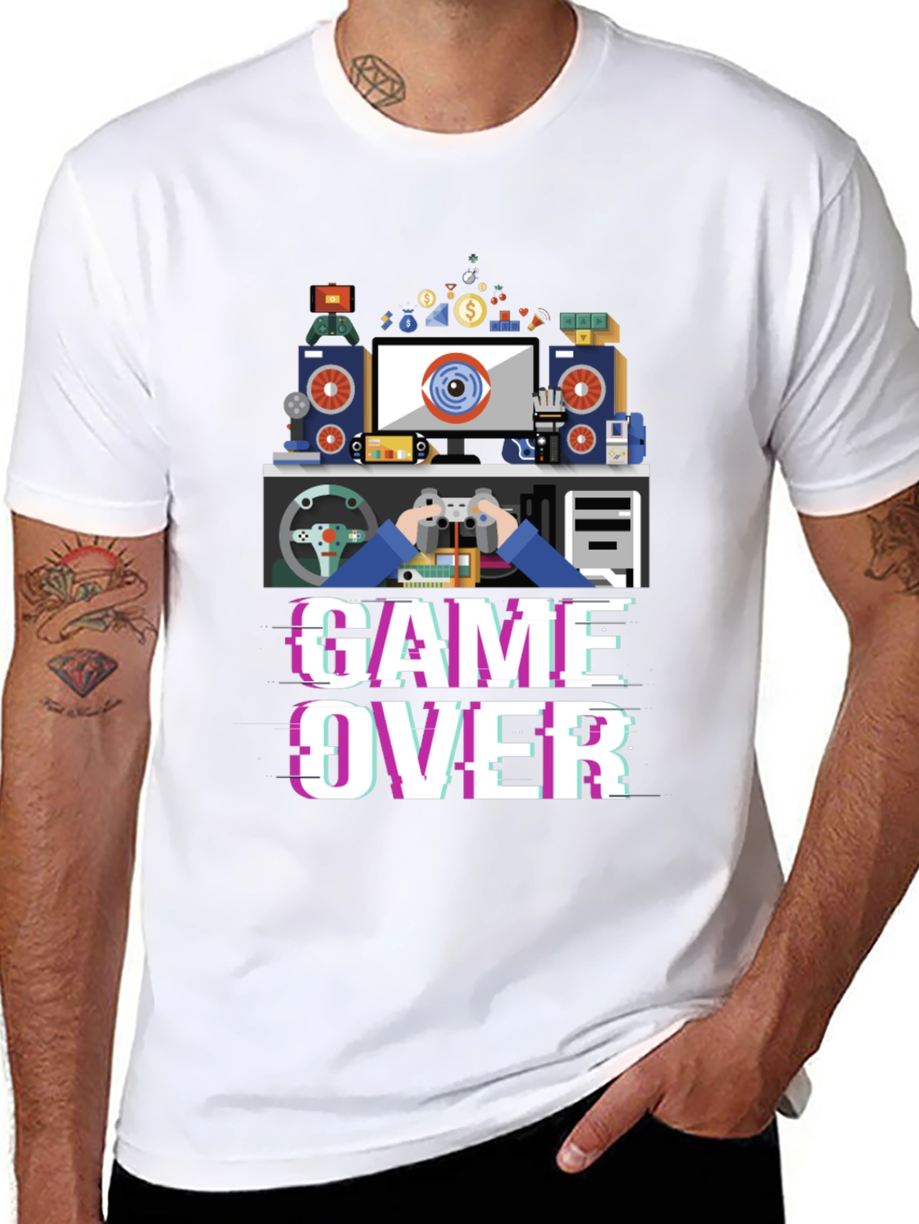 Game Over Gamer T-Shirt