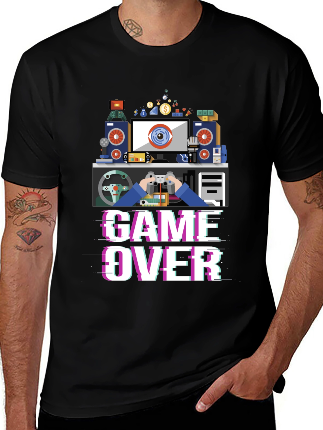 Game Over Gamer T-Shirt