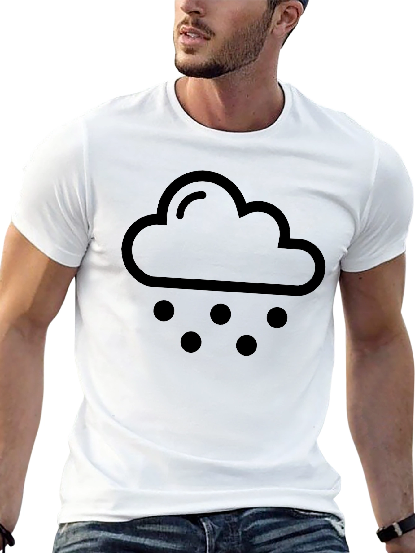 Black Cloud Rain T-Shirt