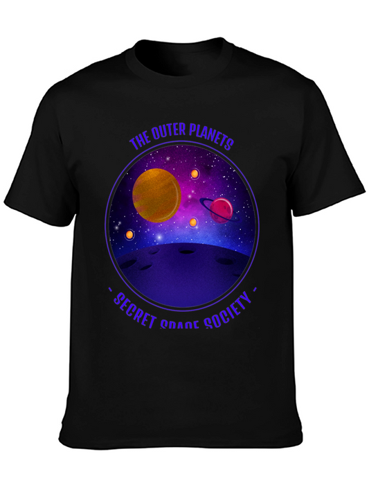 Outer Planets Secret Space Society Graphic Tee