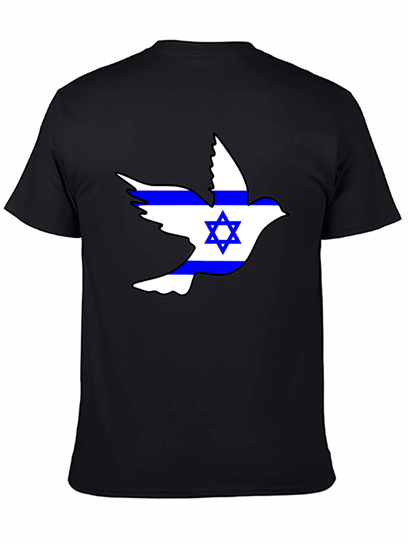 Peace Dove Israeli Flag T-Shirt