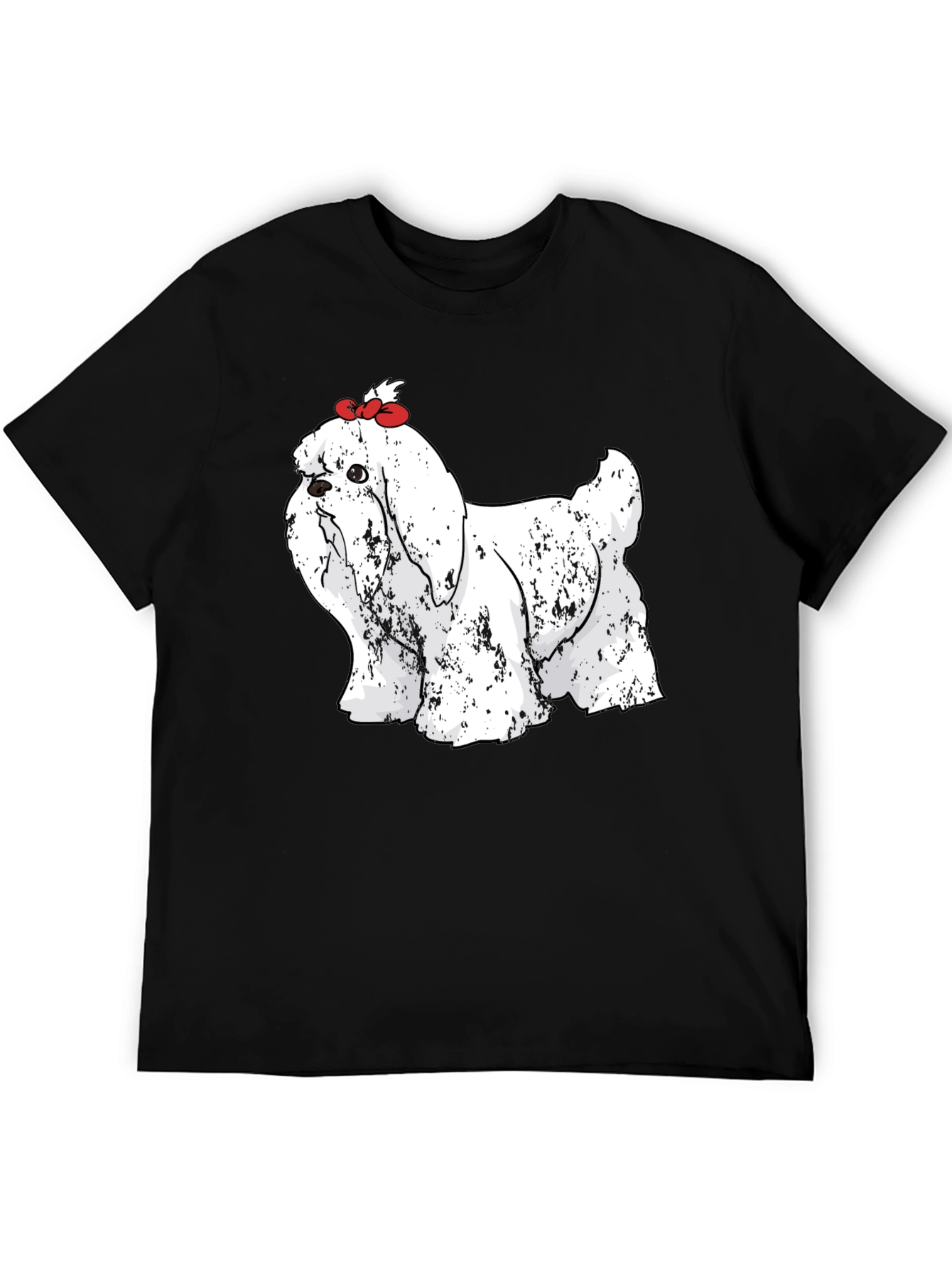Dog Graphic Tee - Novelty Print Pet Lover T-Shirt
