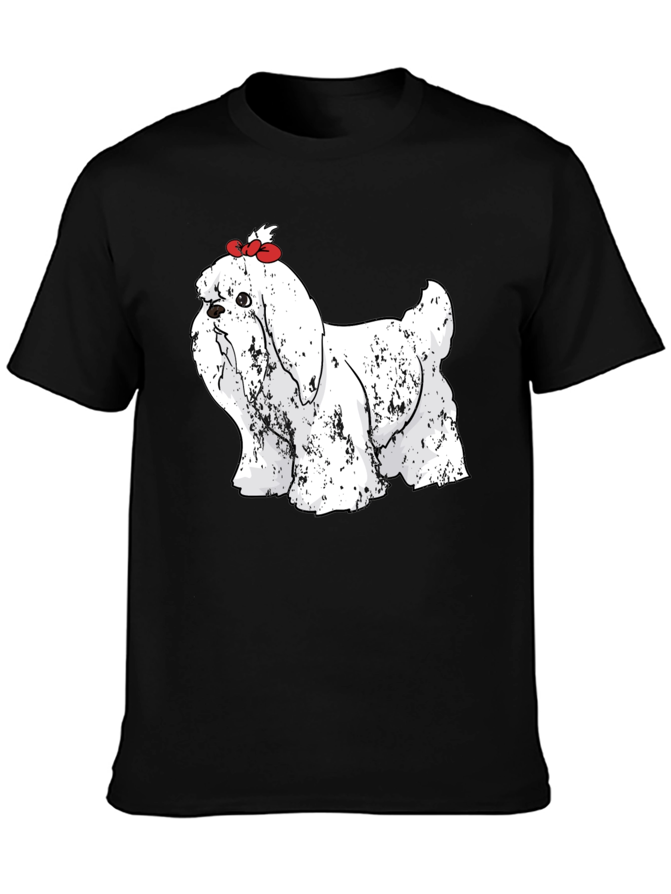 Dog Graphic Tee - Novelty Print Pet Lover T-Shirt
