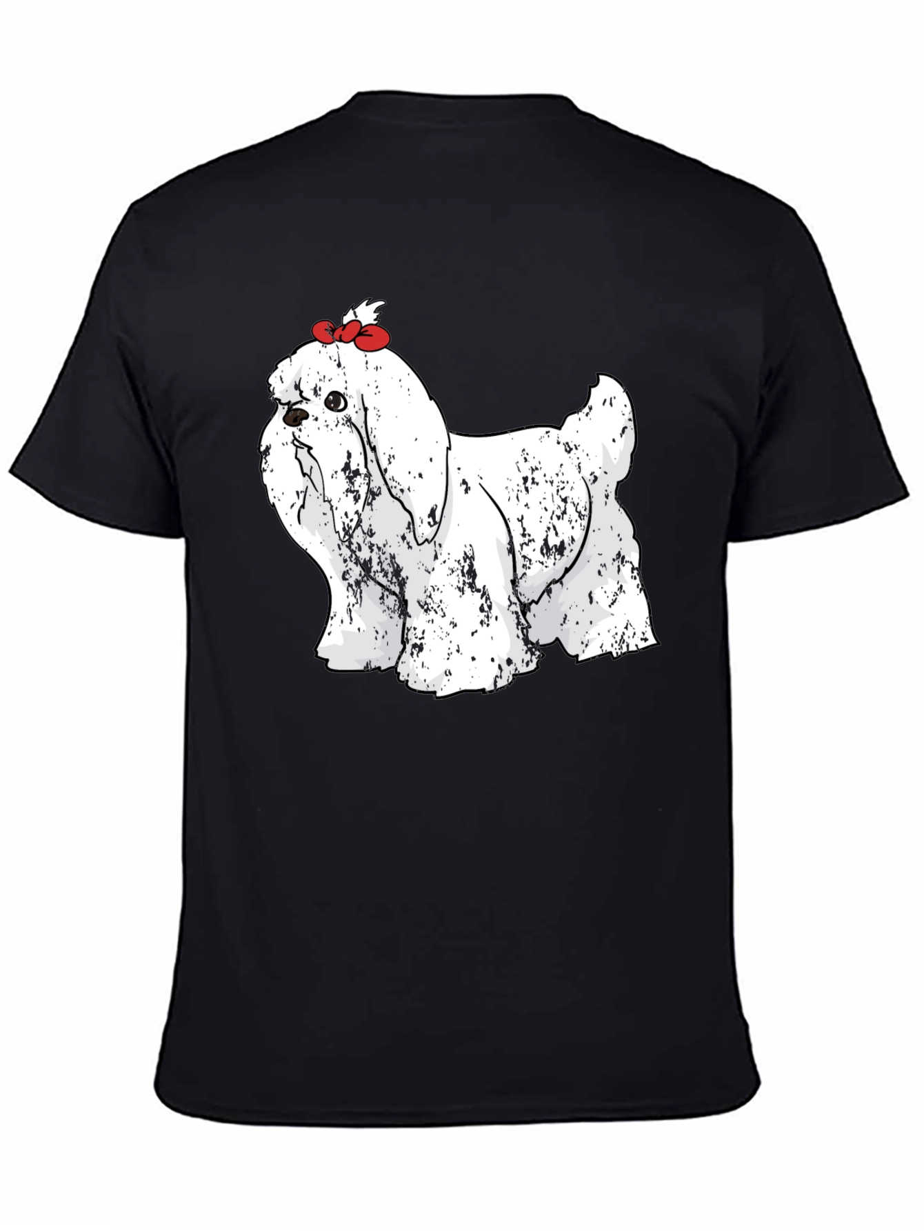 Dog Graphic Tee - Novelty Print Pet Lover T-Shirt