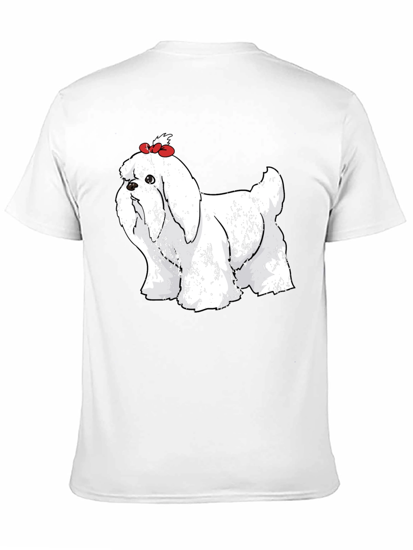Dog Graphic Tee - Novelty Print Pet Lover T-Shirt