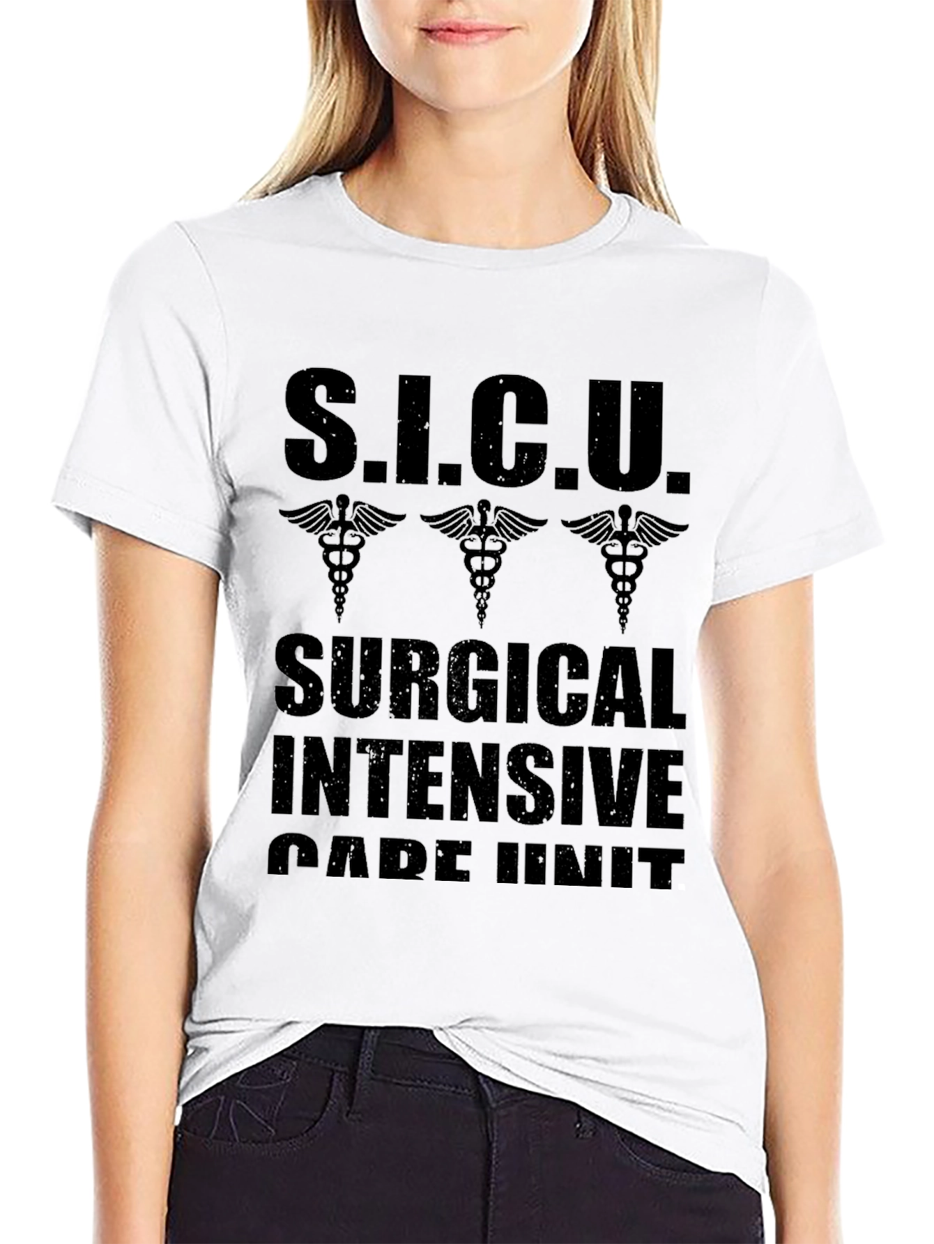 S.I.C.U. Surgical Intensive Care Unit Graphic Tee