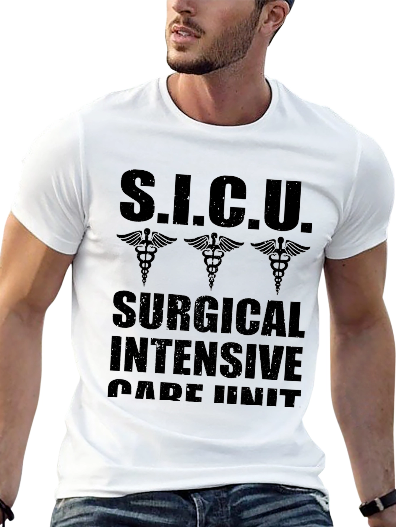 S.I.C.U. Surgical Intensive Care Unit Graphic Tee