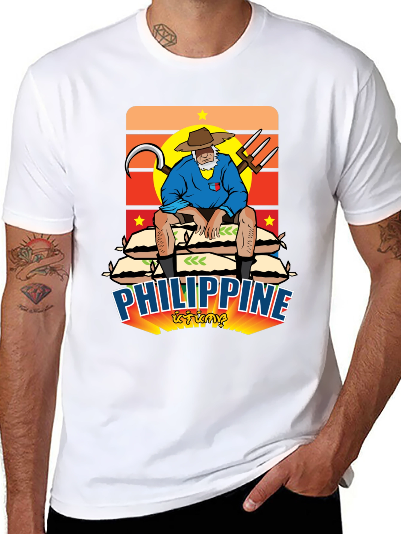 Philippine Farmer T-Shirt - Island Pride Apparel