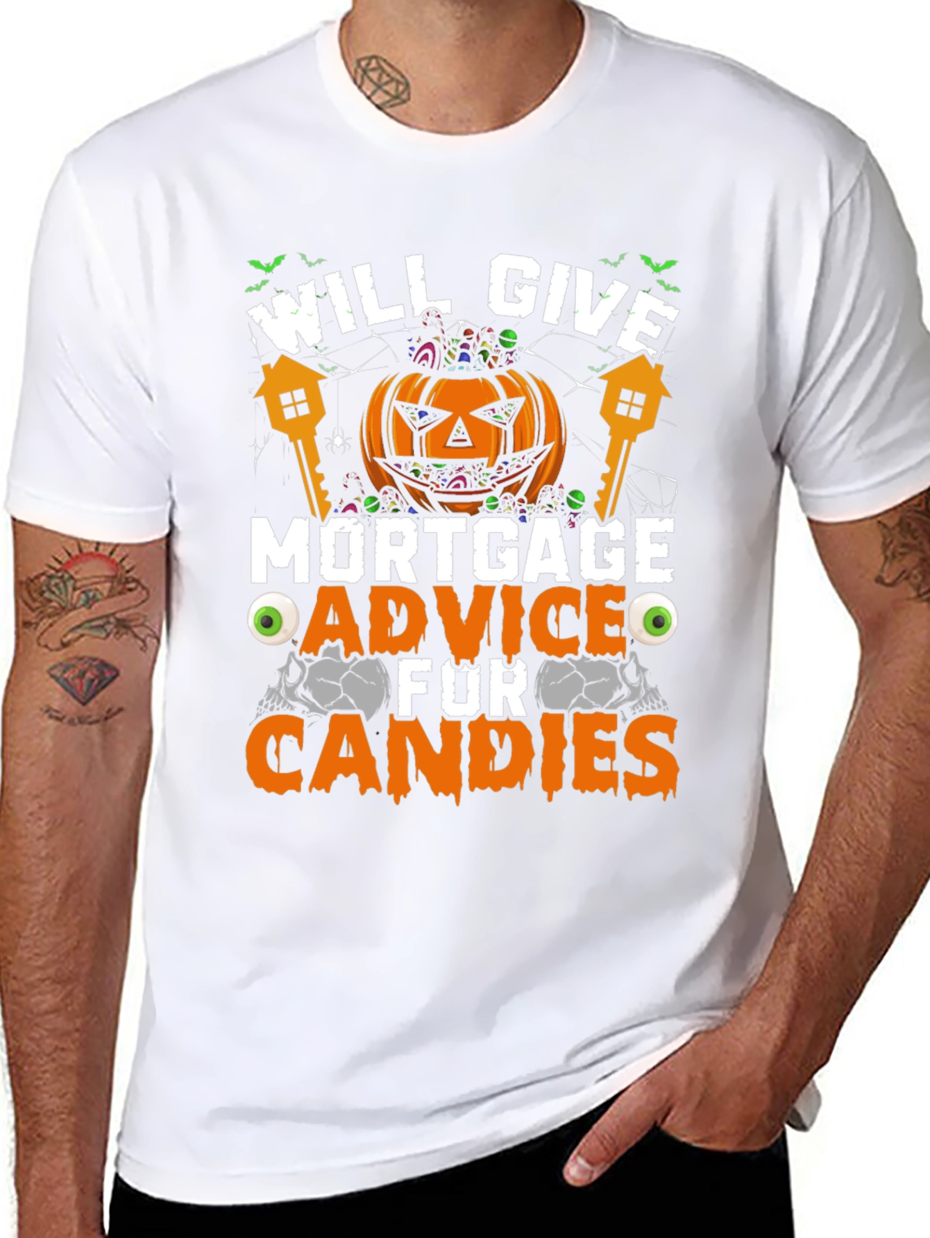 Mortgage Advice for Candies Halloween T-Shirt