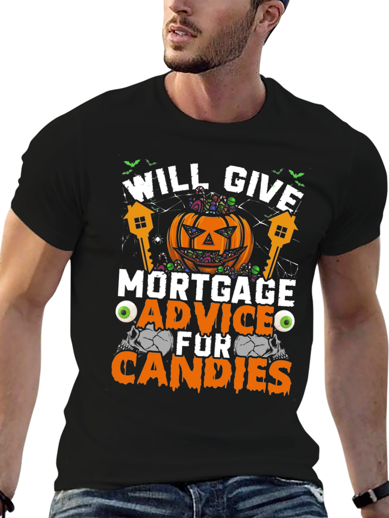 Mortgage Advice for Candies Halloween T-Shirt