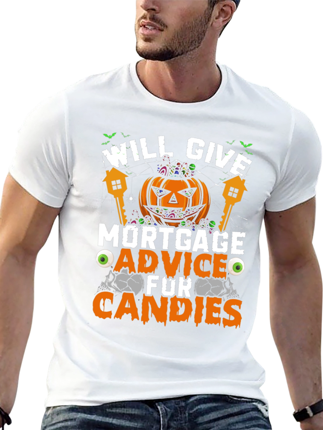 Mortgage Advice for Candies Halloween T-Shirt