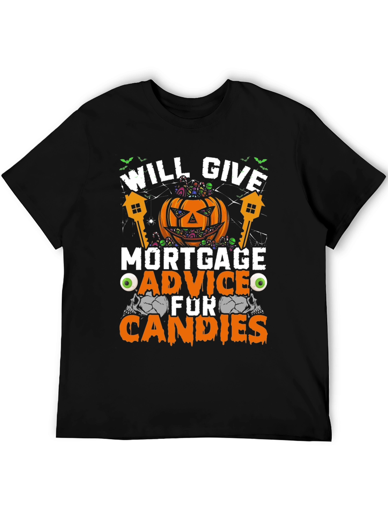 Mortgage Advice for Candies Halloween T-Shirt