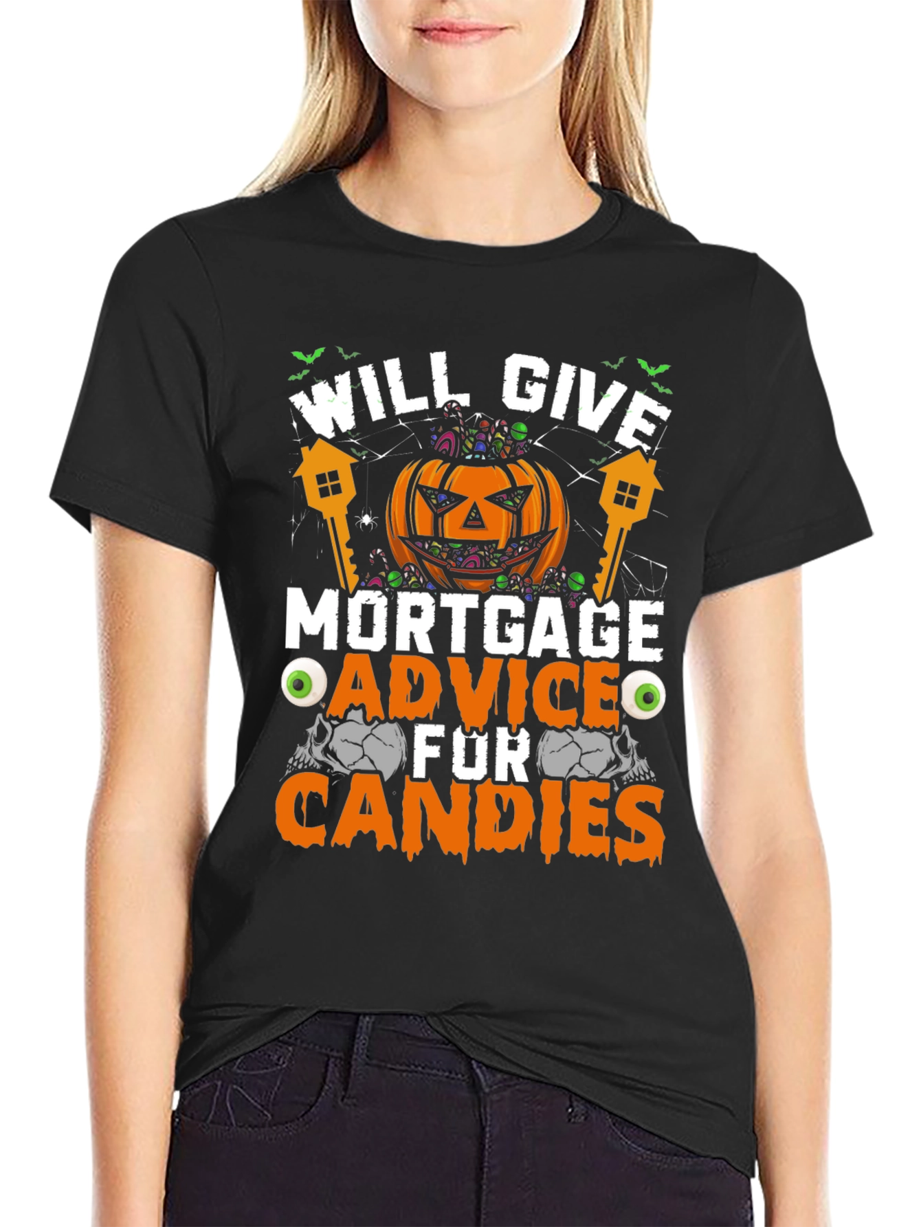 Mortgage Advice for Candies Halloween T-Shirt
